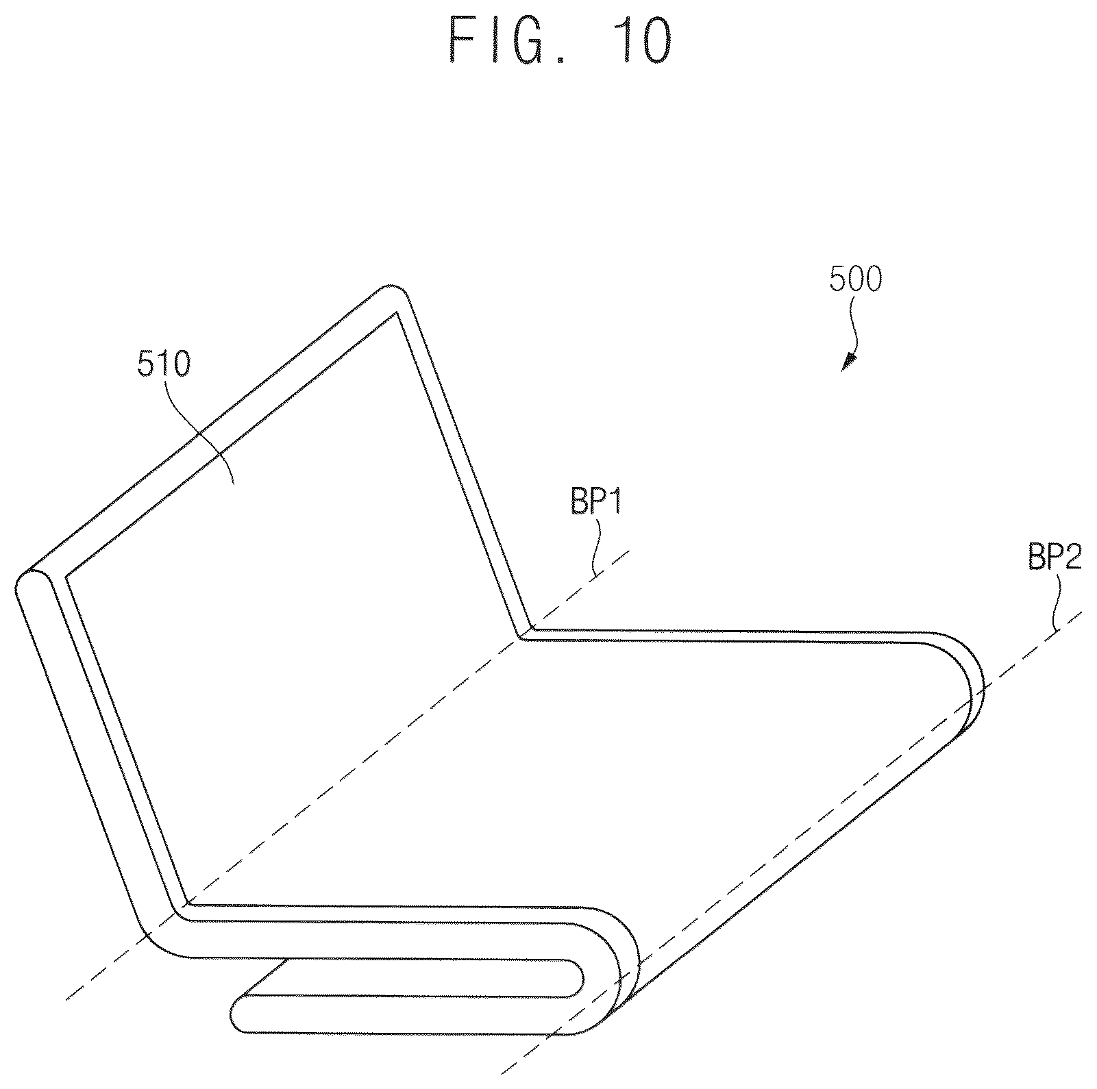 Patent US11847947 Figure 10 – Flexible display device for detecting deformation position and deformation amount and electronic device including the same