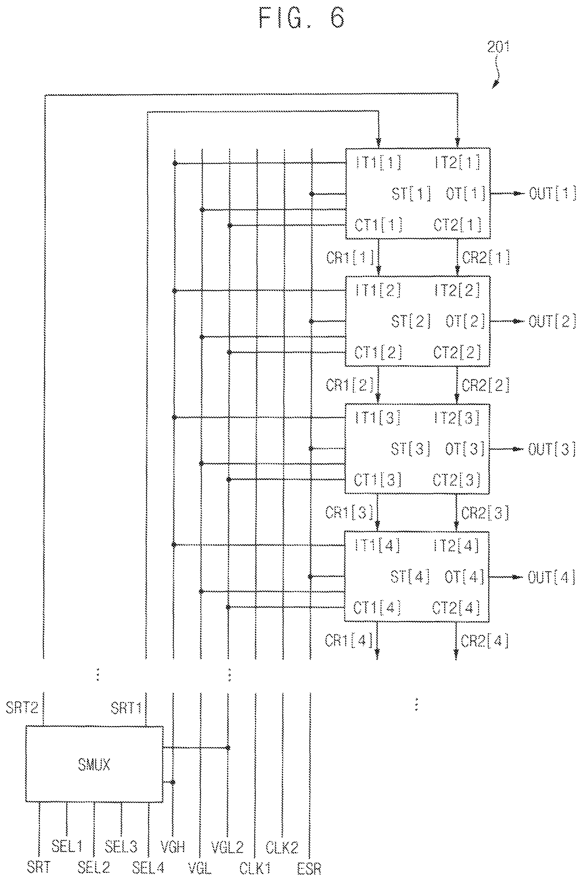 Patent US11847948 Figure 6 – Driver and display device including the same