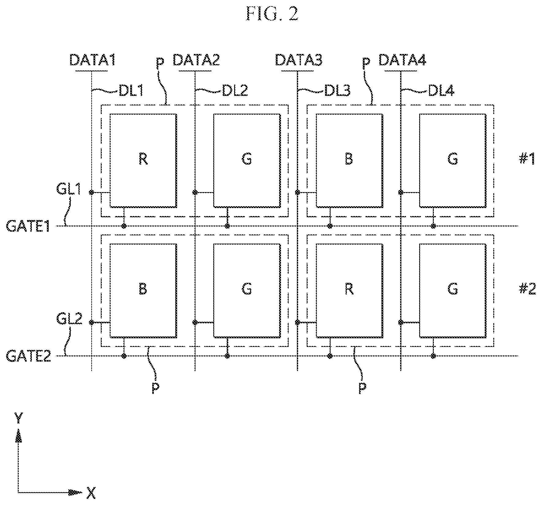 Patent US11847950 Figure 2 – Electroluminescent display apparatus and driving method thereof