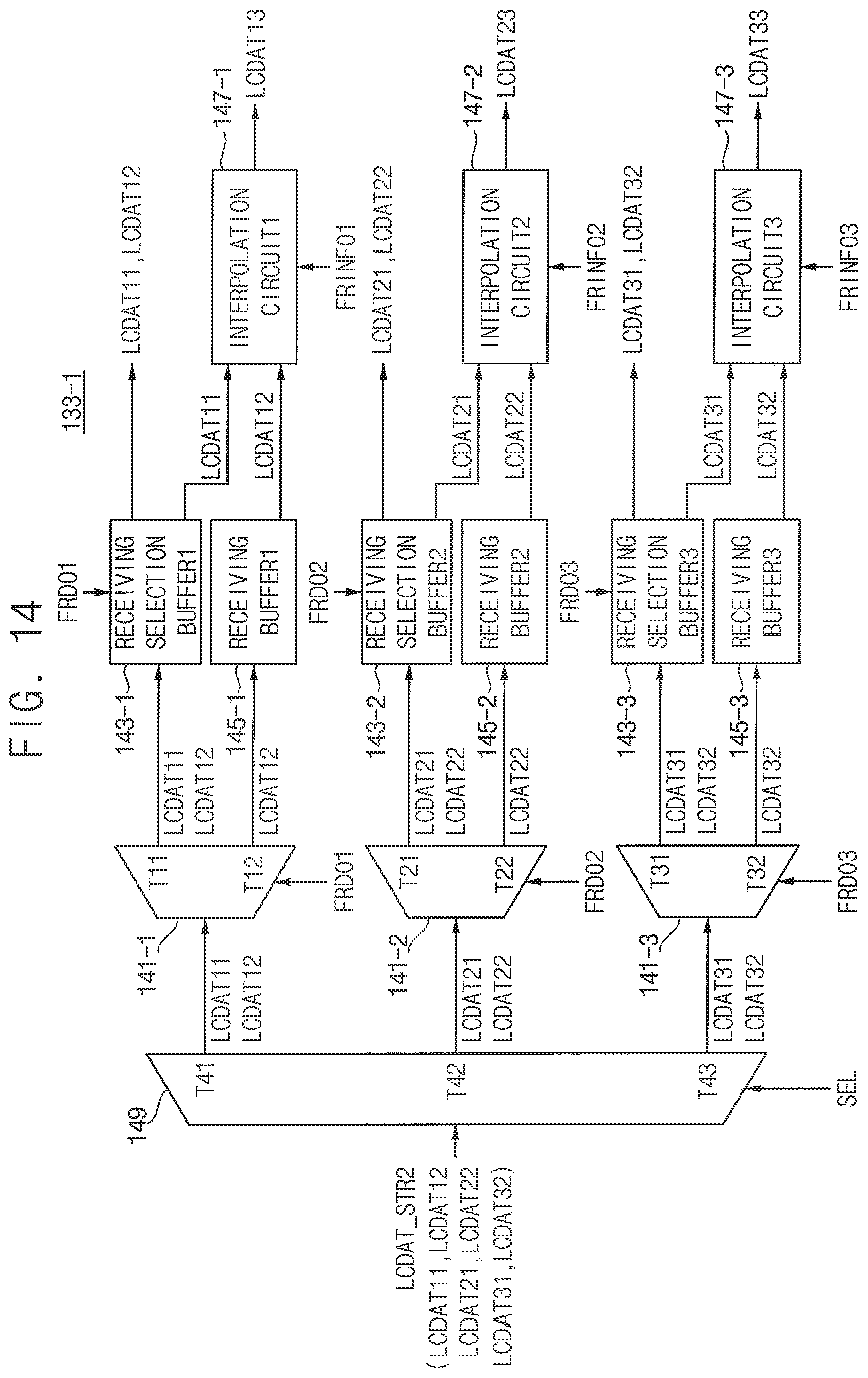 Patent US11847952 Figure 14 – Luminance compensator and display system including the same