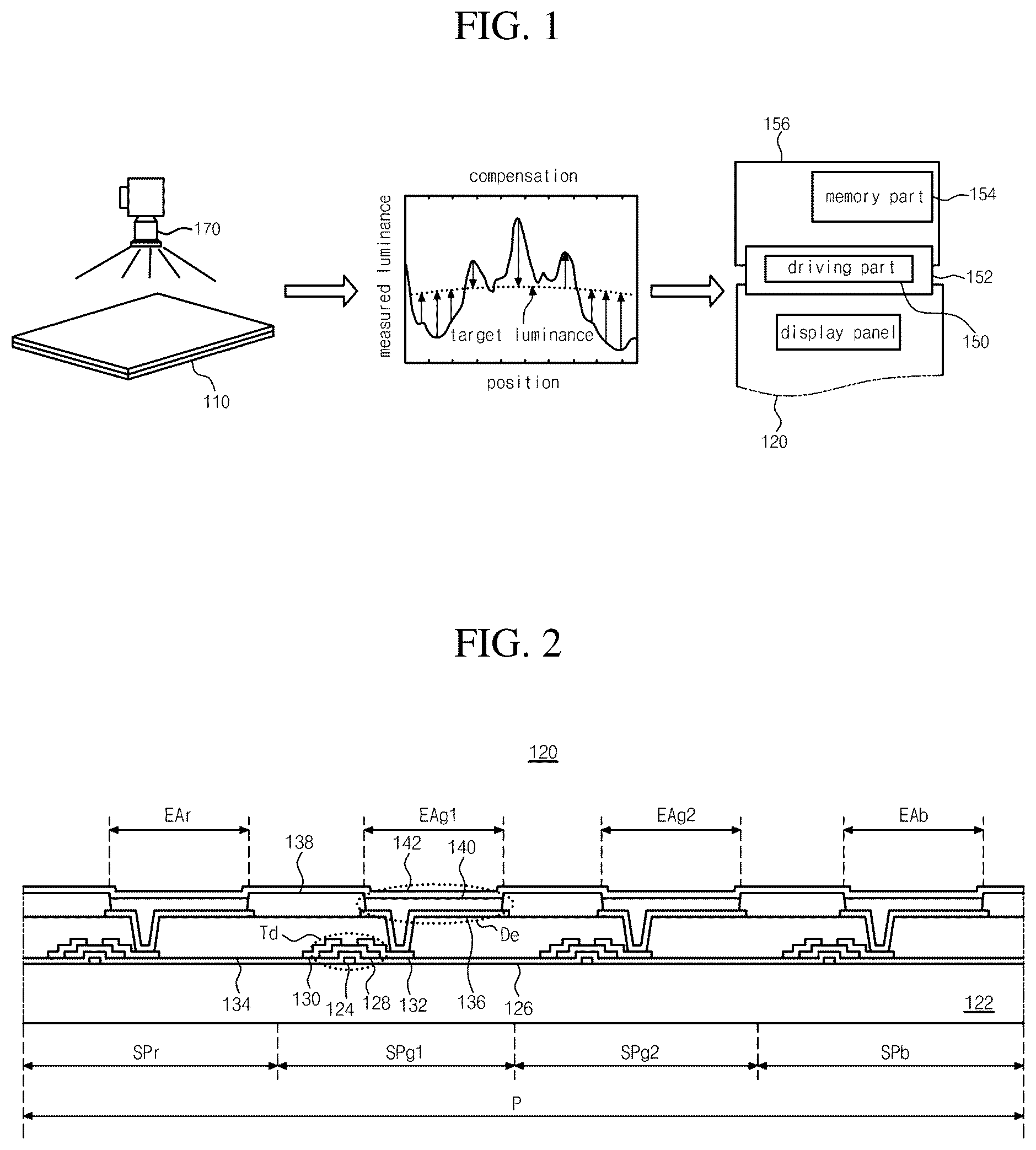 Patent US11847953 — Display device and method of compensating the same — Figure 1