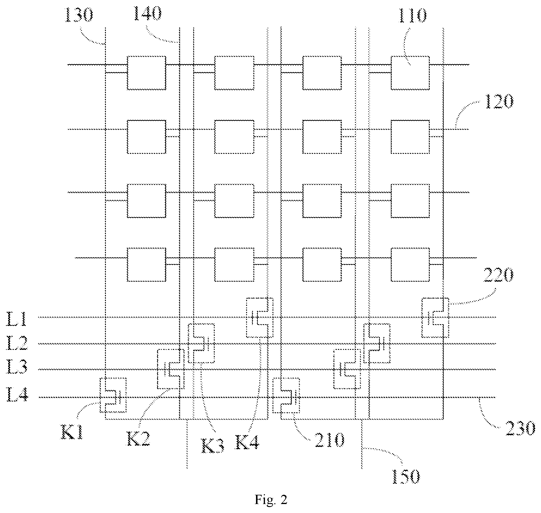Patent US11847954 Figure 2 – Pixel circuitry and control method thereof, and display device