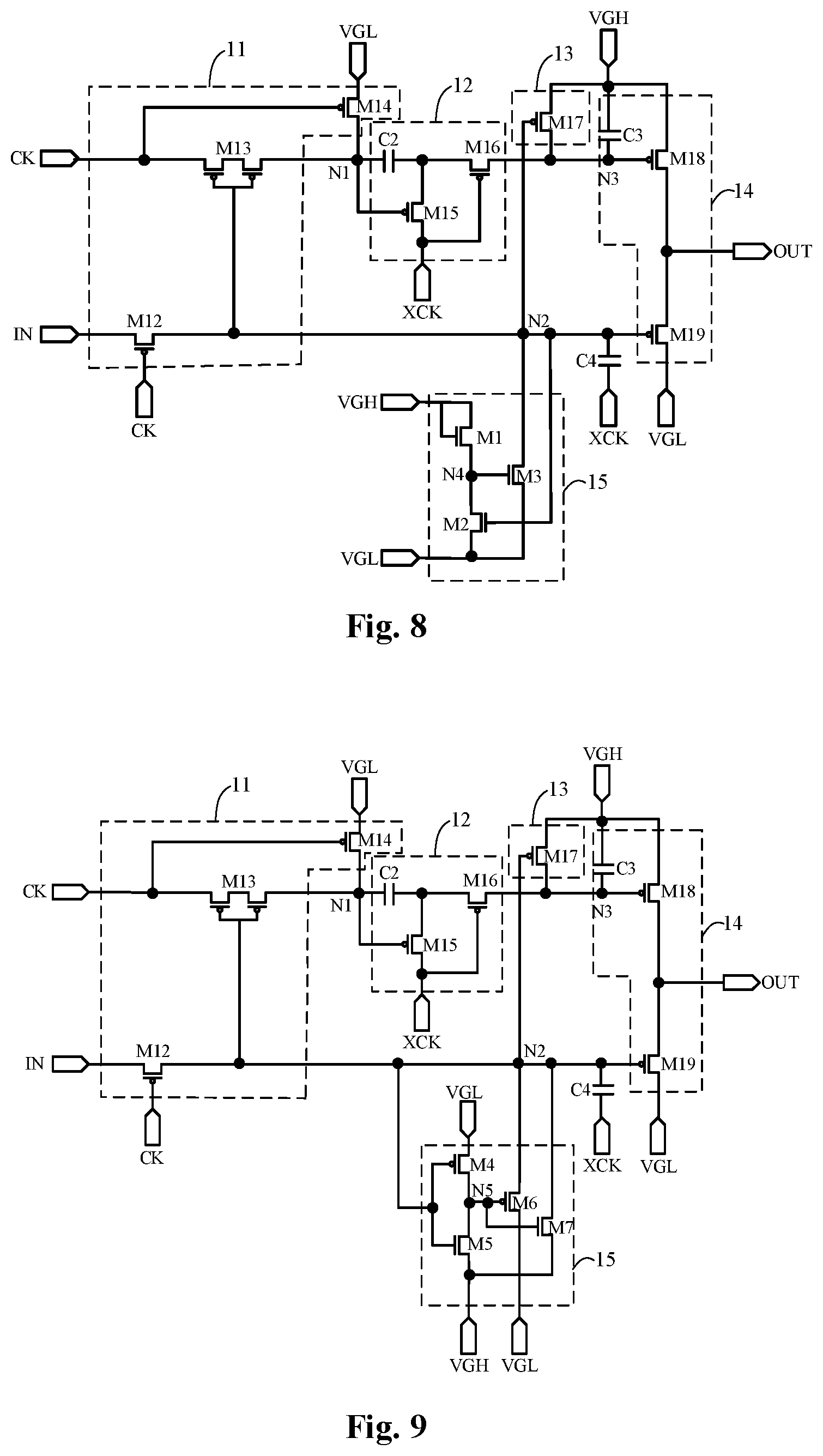 Patent US11847955 Figure 5 – Shift register and method for driving the same, light-emission control circuit, and display panel