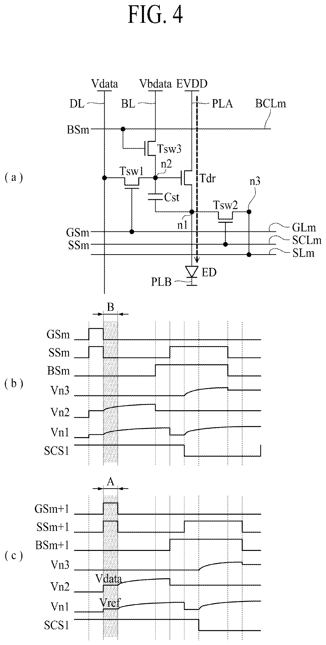Patent US11847958 Figure 4 – Light emitting display panel and light emitting display apparatus using the same