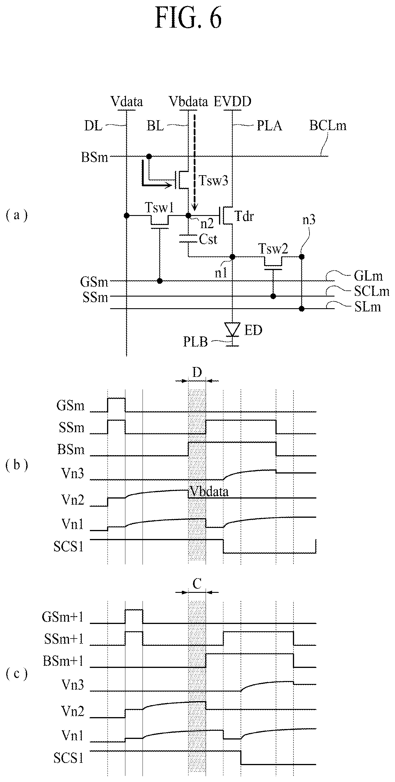 Patent US11847958 Figure 6 – Light emitting display panel and light emitting display apparatus using the same