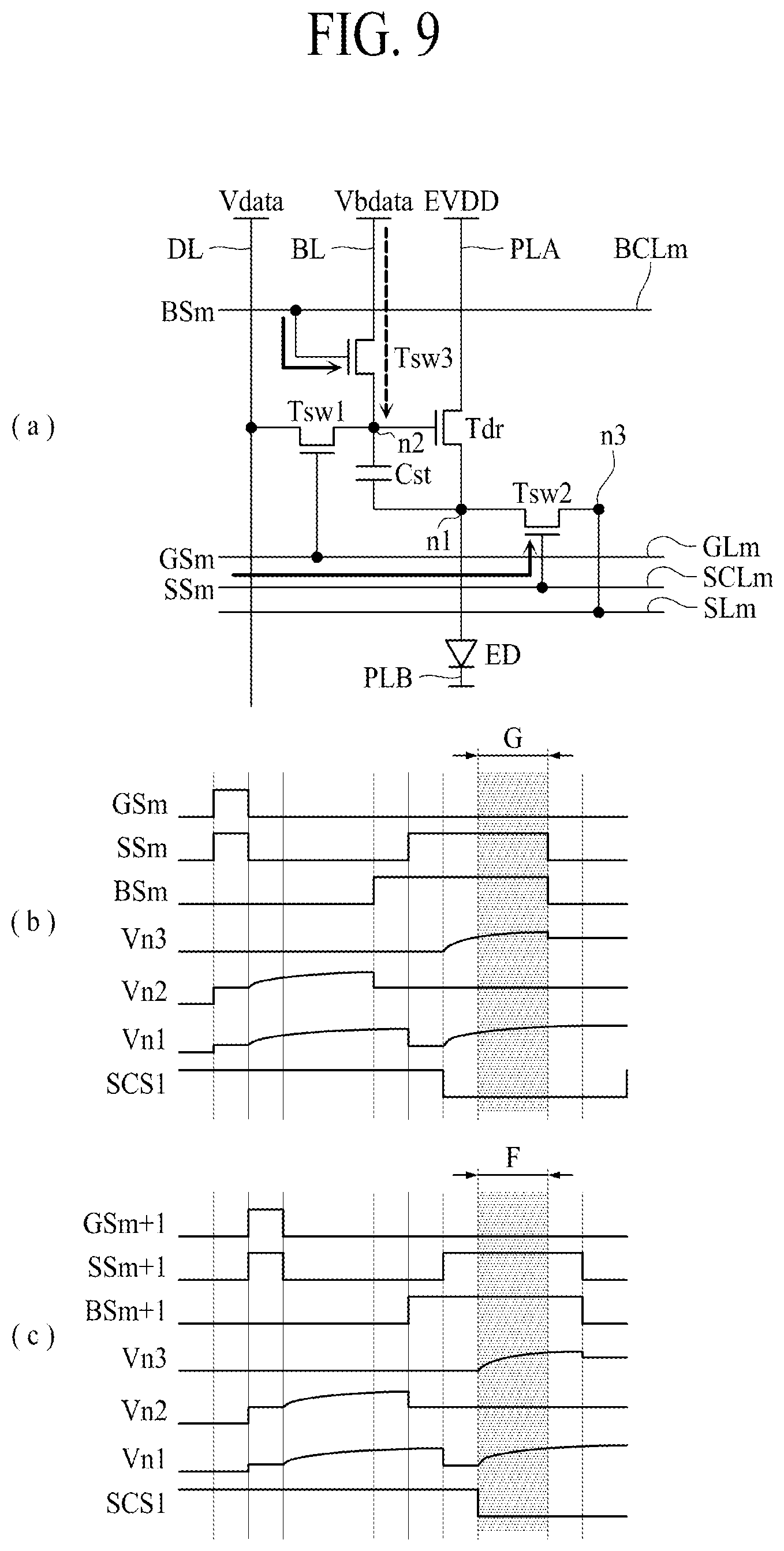 Patent US11847958 Figure 9 – Light emitting display panel and light emitting display apparatus using the same