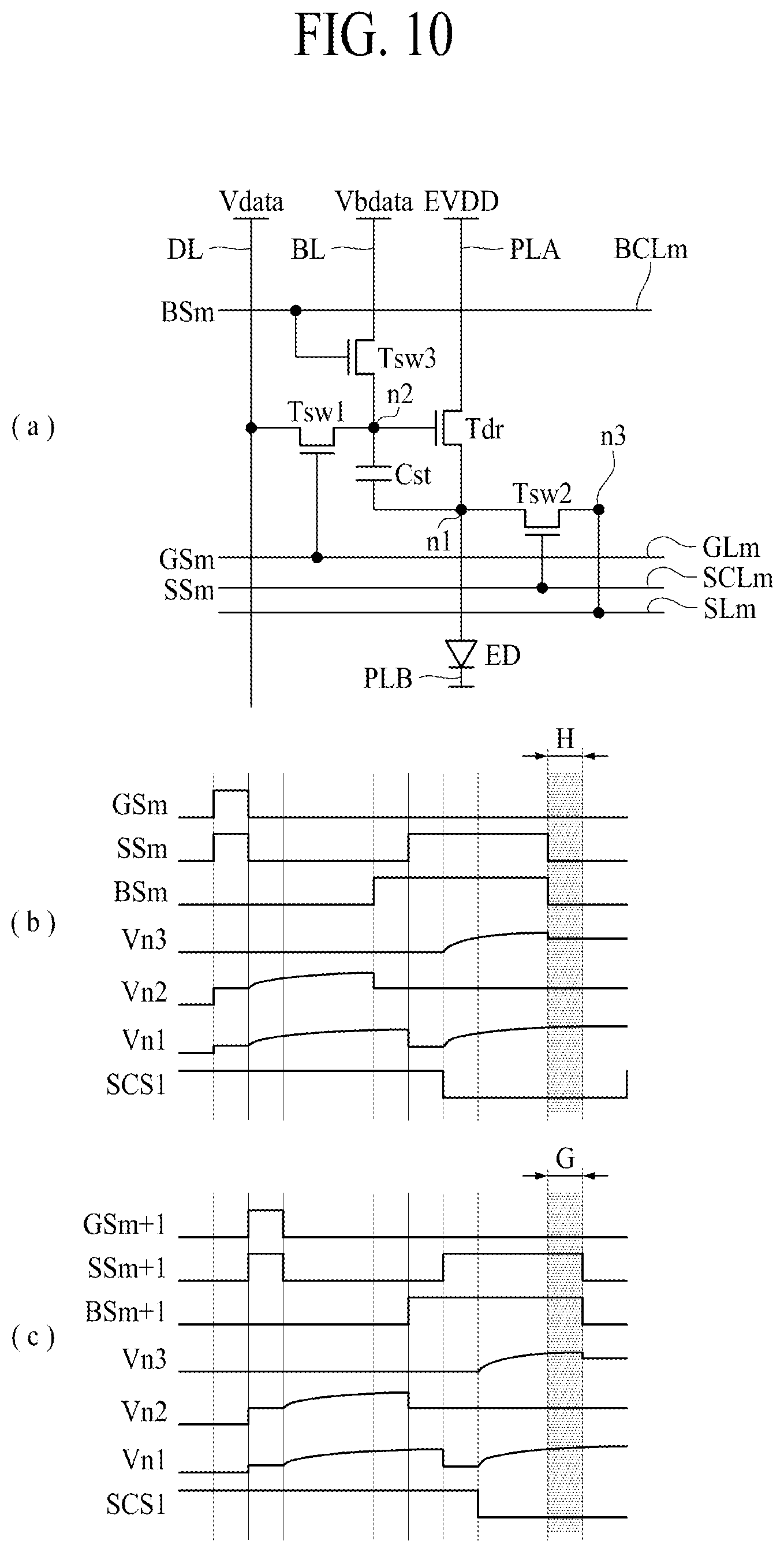 Patent US11847958 Figure 10 – Light emitting display panel and light emitting display apparatus using the same