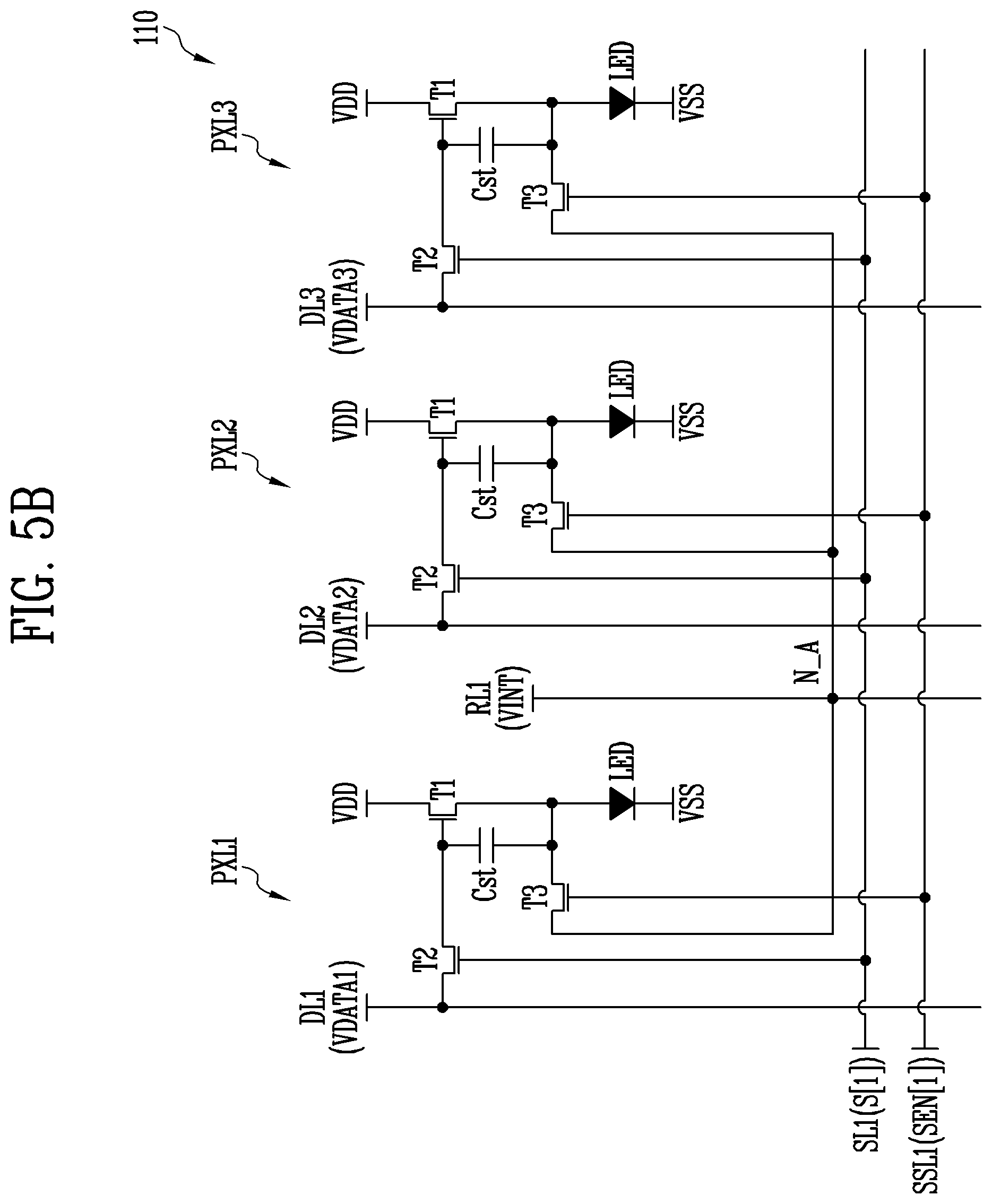 Patent US11847959 Figure 6 – Display device having sensing mode for sensing electrical characteristics of pixels