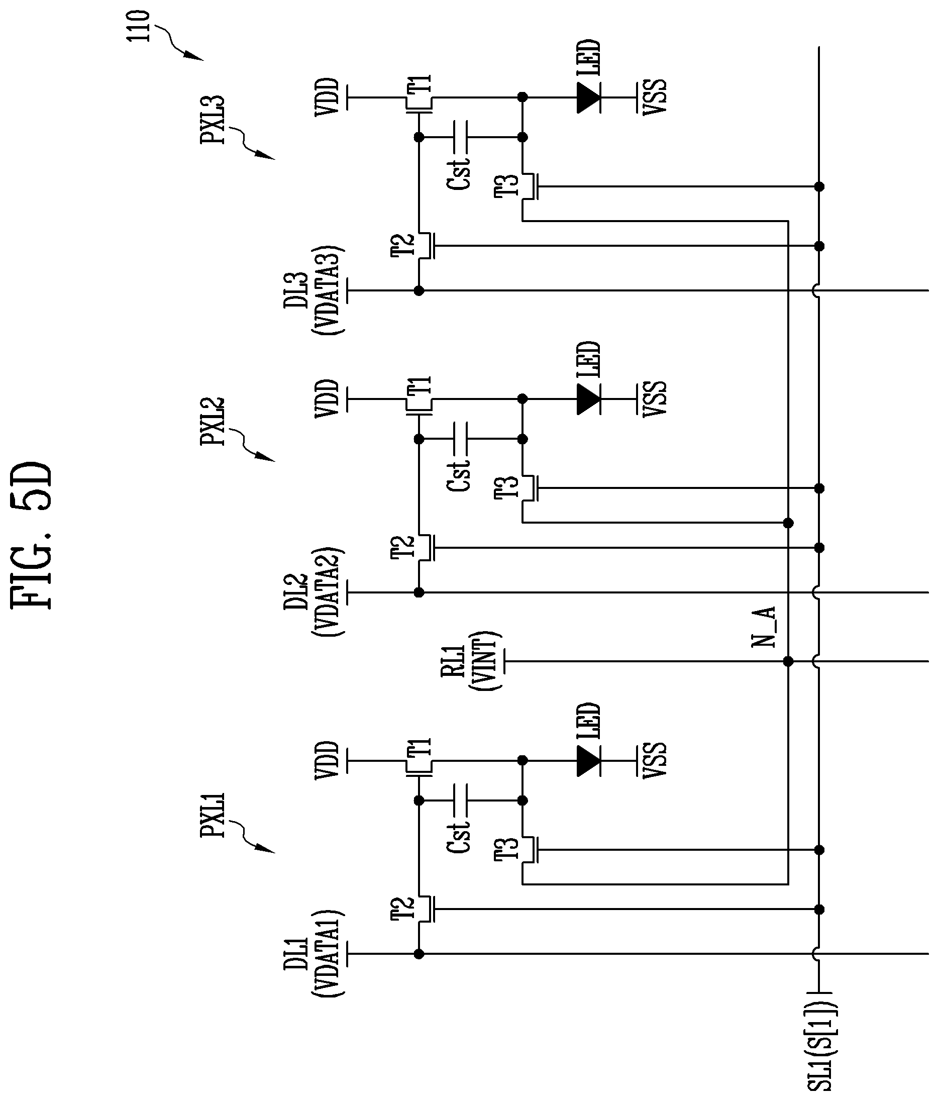 Patent US11847959 Figure 8 – Display device having sensing mode for sensing electrical characteristics of pixels