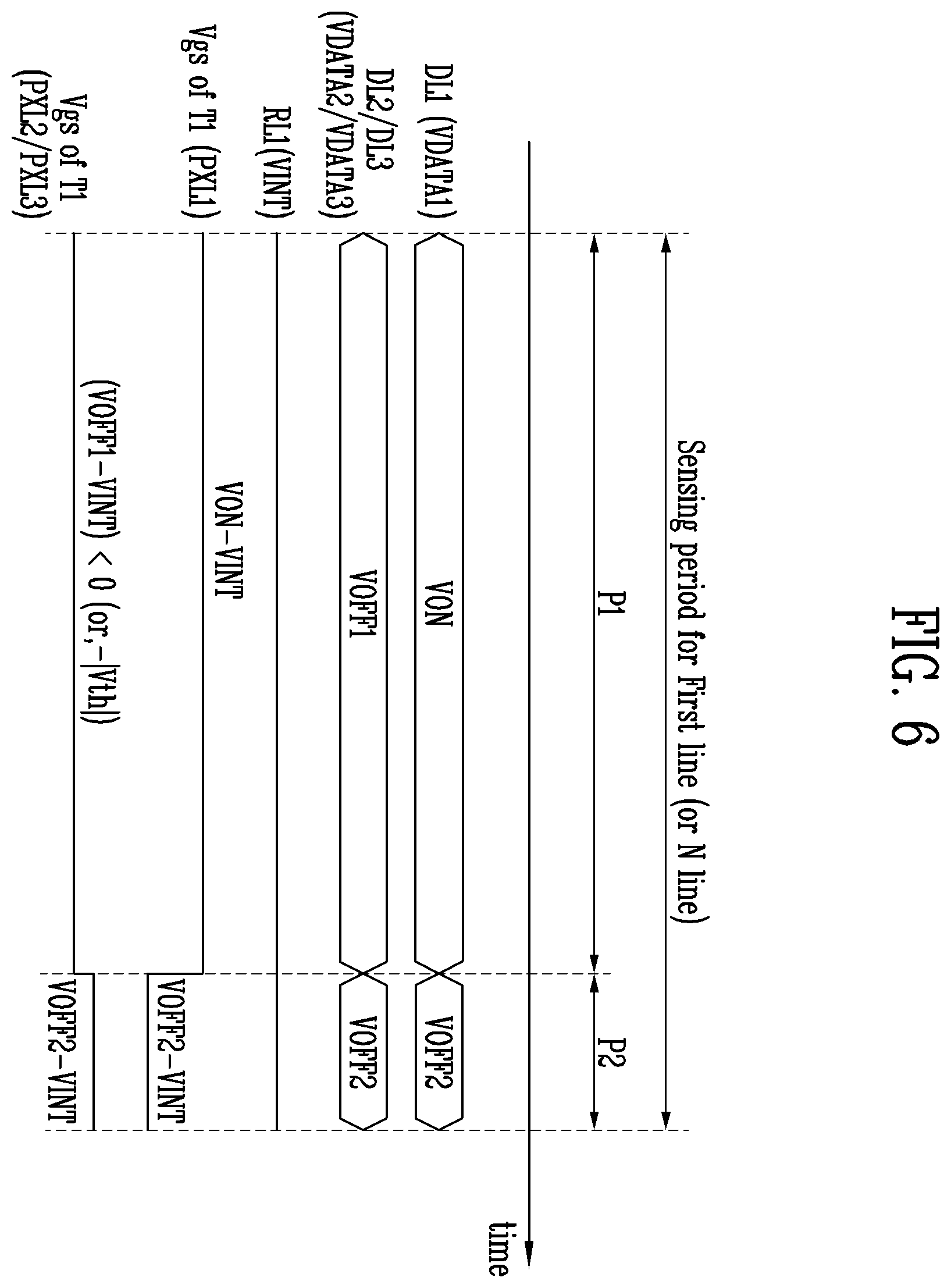 Patent US11847959 Figure 9 – Display device having sensing mode for sensing electrical characteristics of pixels