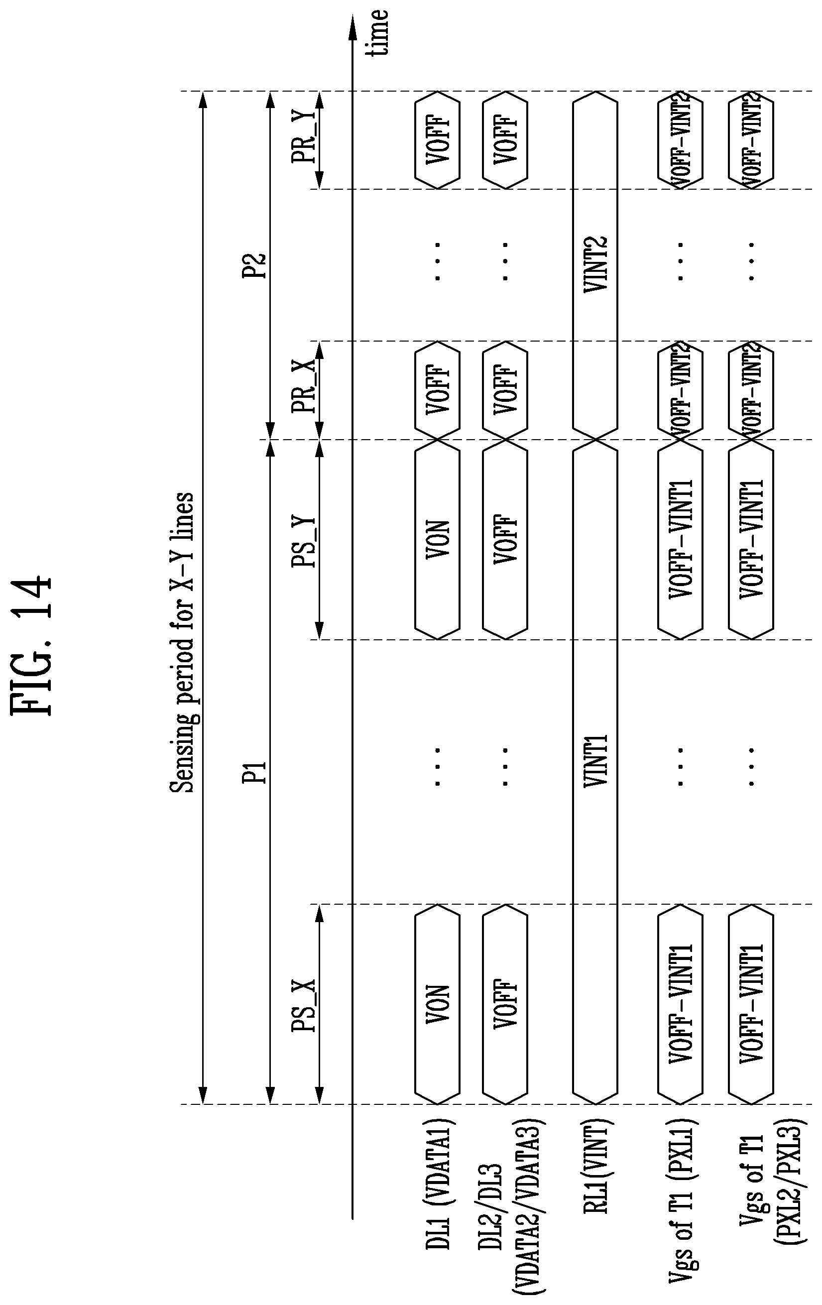 Patent US11847959 Figure 17 – Display device having sensing mode for sensing electrical characteristics of pixels