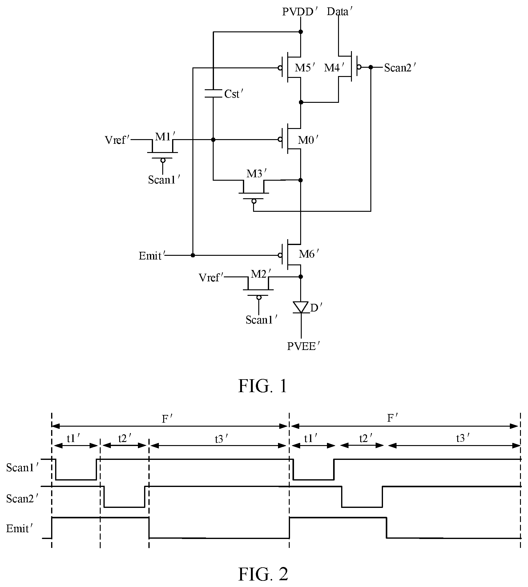Patent US11847960 Figure 1 – Display panel, method for driving the same, and display apparatus