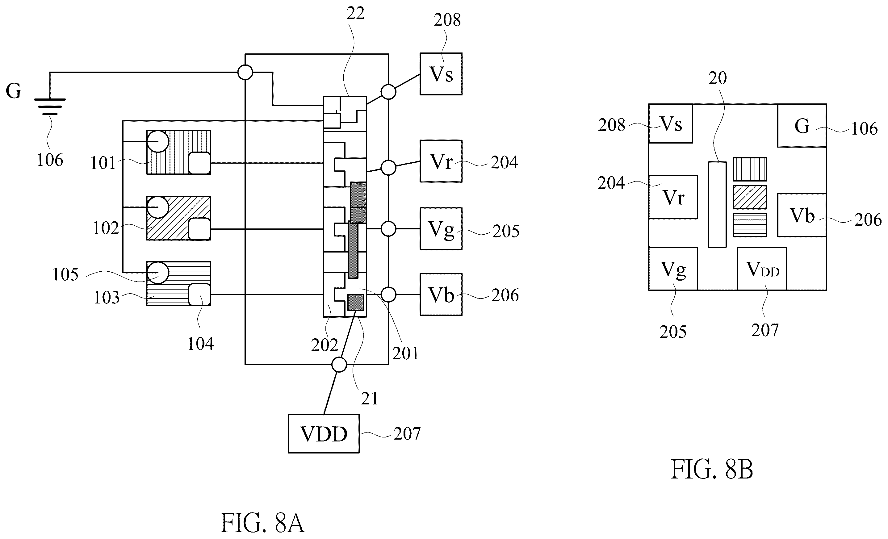Patent US11847962 Figure 8 – Active mini LED display and driving method thereof
