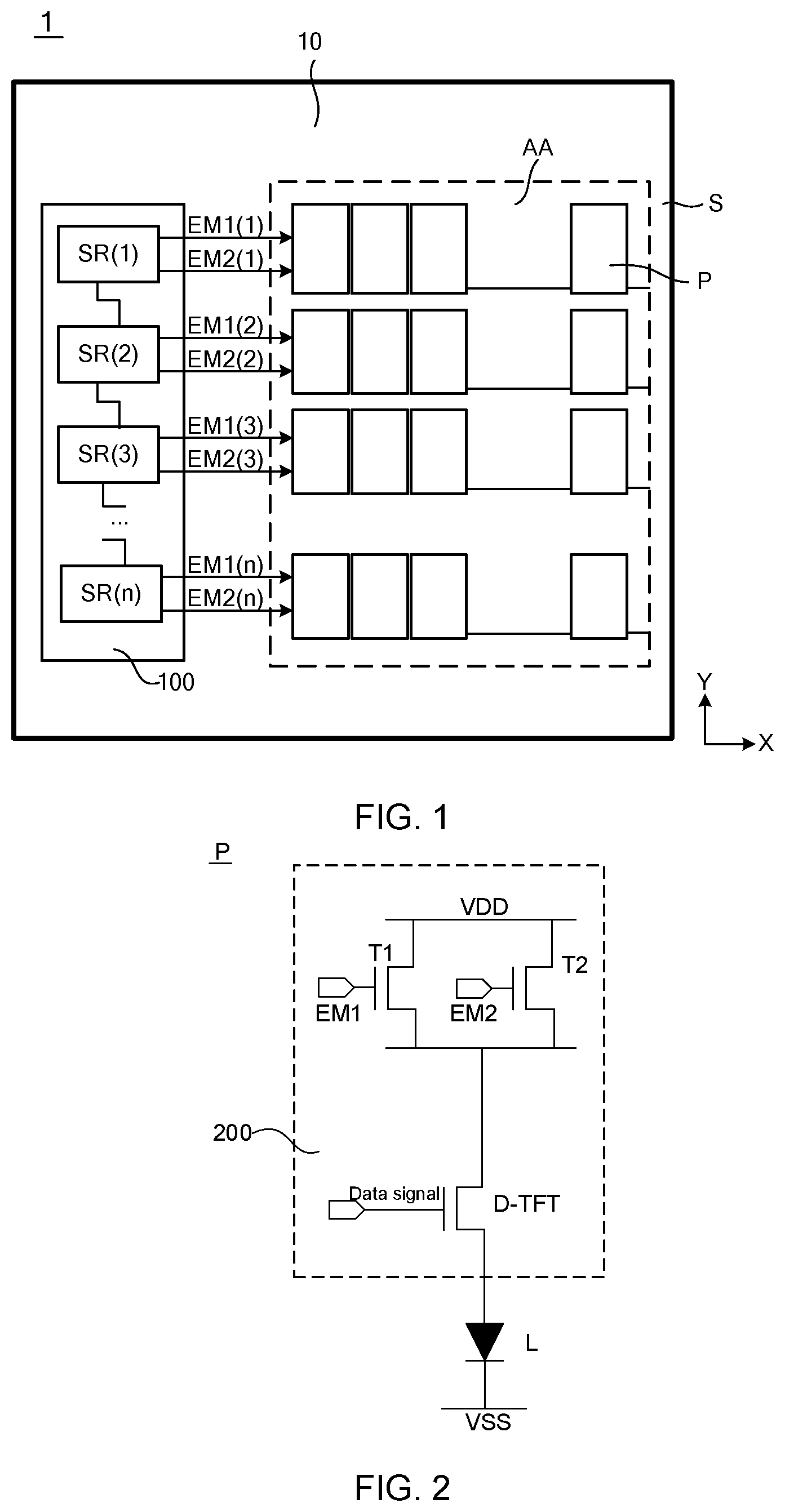 Patent US11847966 Figure 1 – Shift register and driving method therefor, and display apparatus