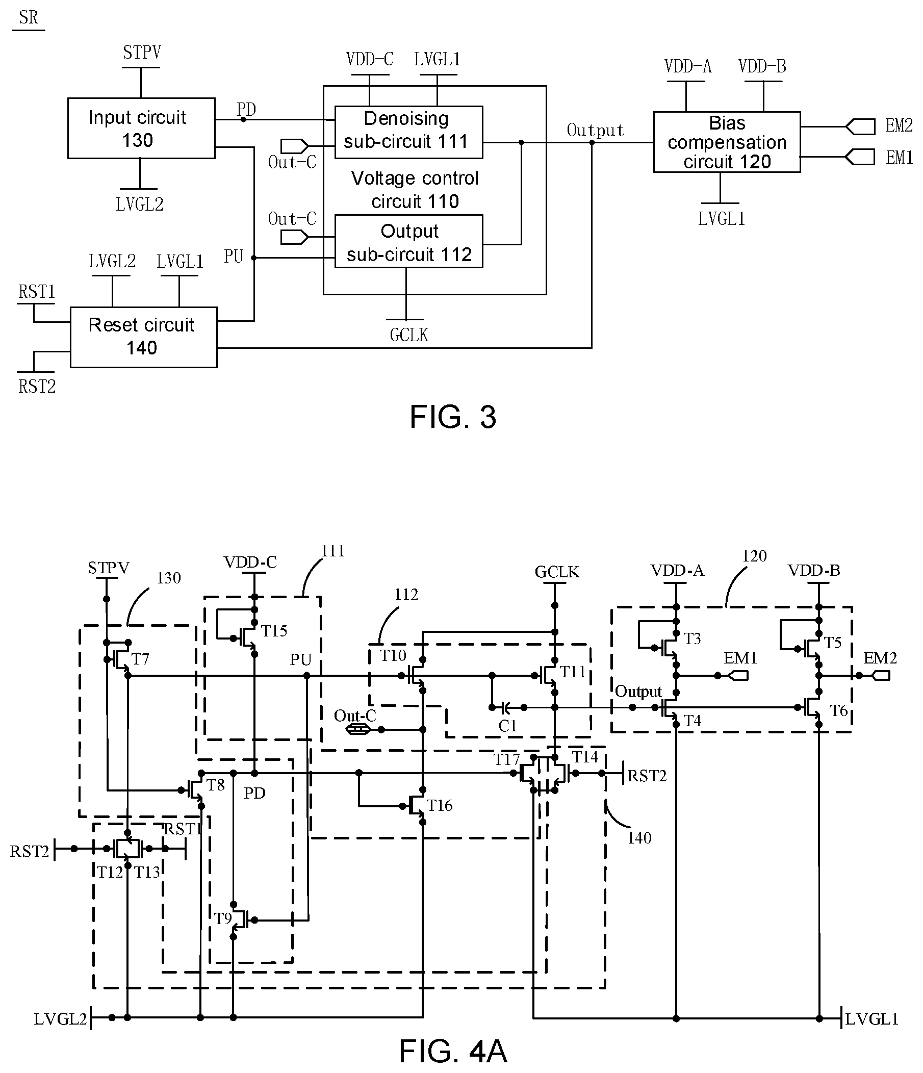 Patent US11847966 Figure 2 – Shift register and driving method therefor, and display apparatus
