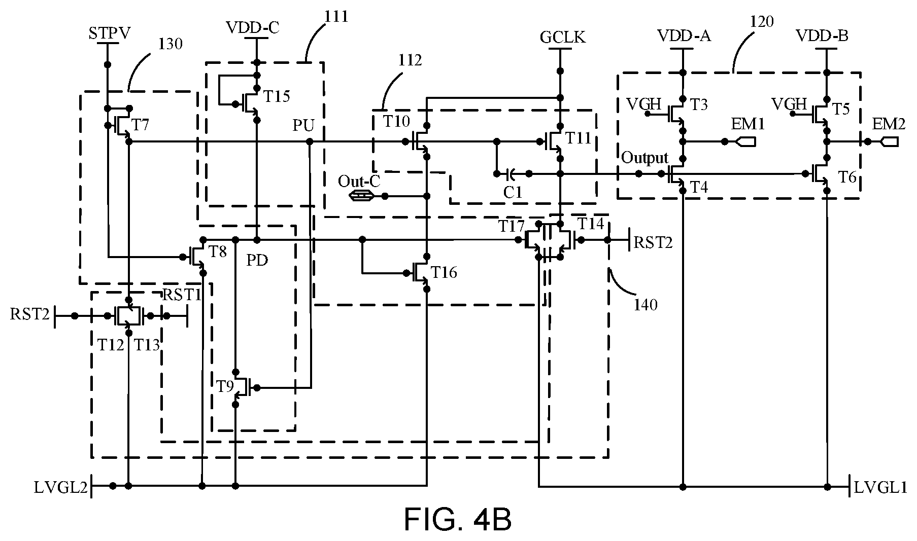 Patent US11847966 Figure 3 – Shift register and driving method therefor, and display apparatus