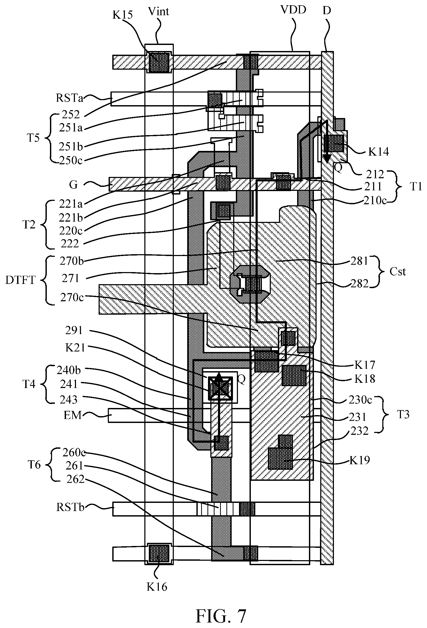 Patent US11847967 Figure 5 – Display substrate and preparation method therefor, and display device
