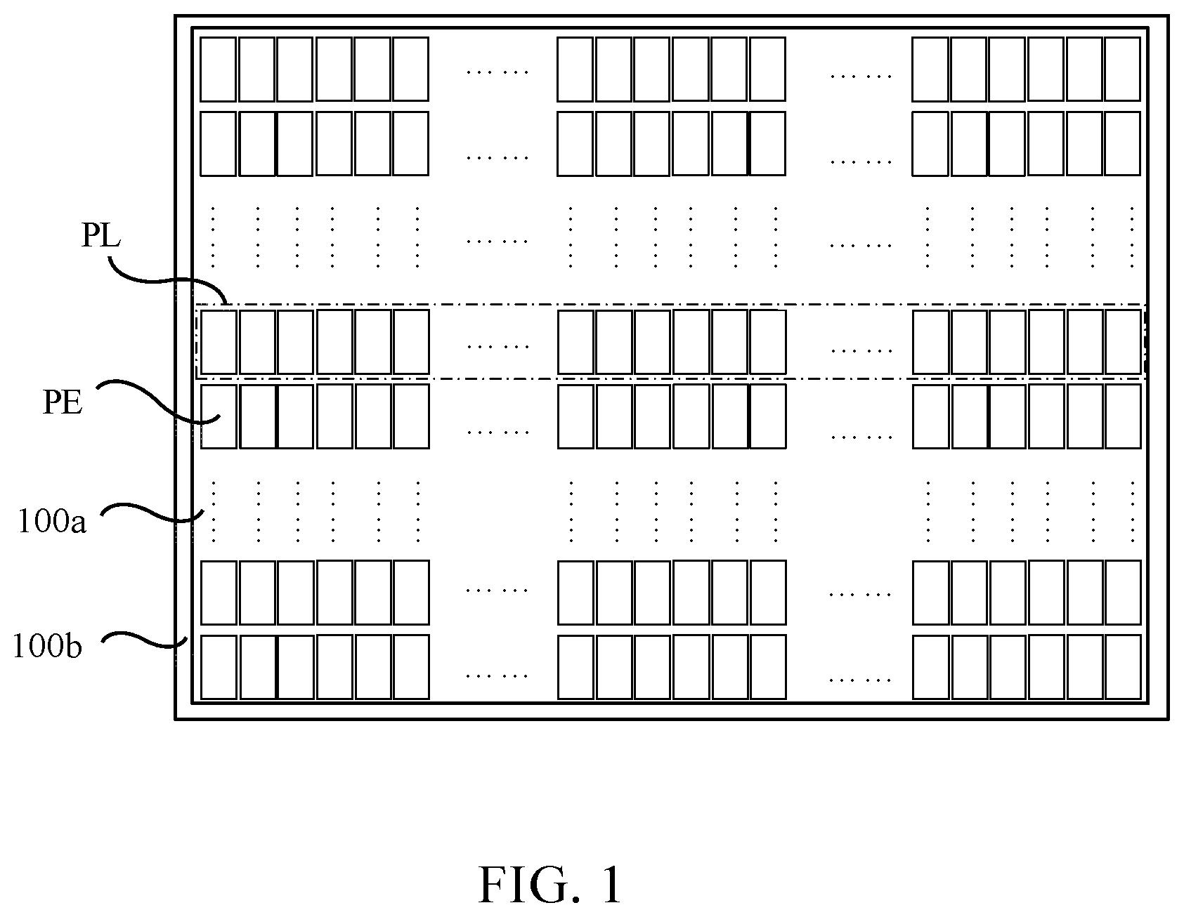 Patent US11847968 Figure 1 – Display panel and display device