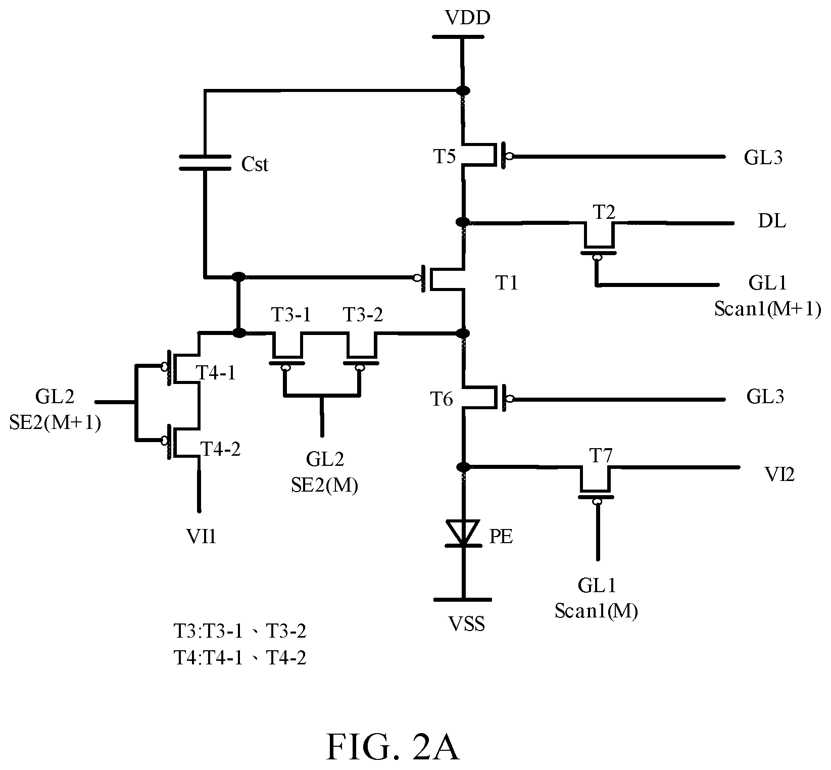 Patent US11847968 Figure 2 – Display panel and display device
