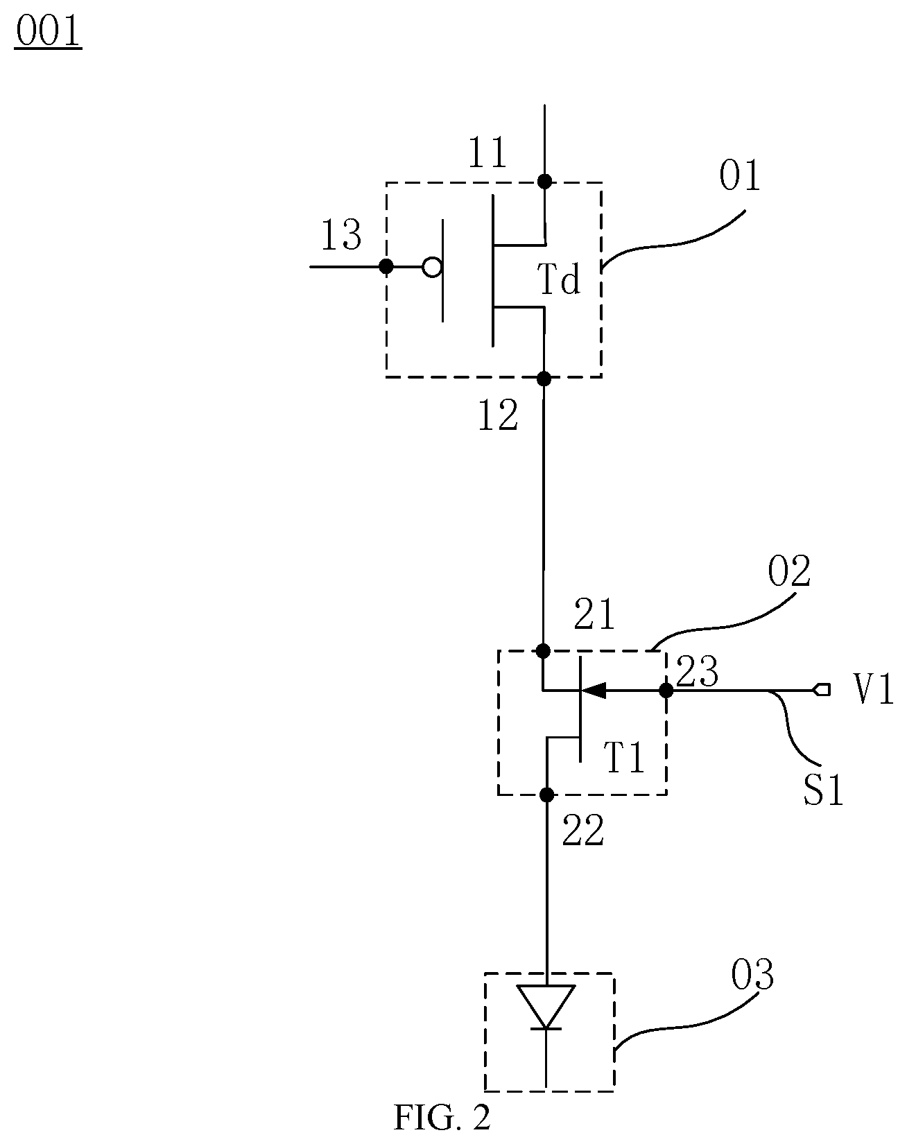 Patent US11847969 Figure 2 – Pixel driving circuit and method for driving the same, display panel, and display device