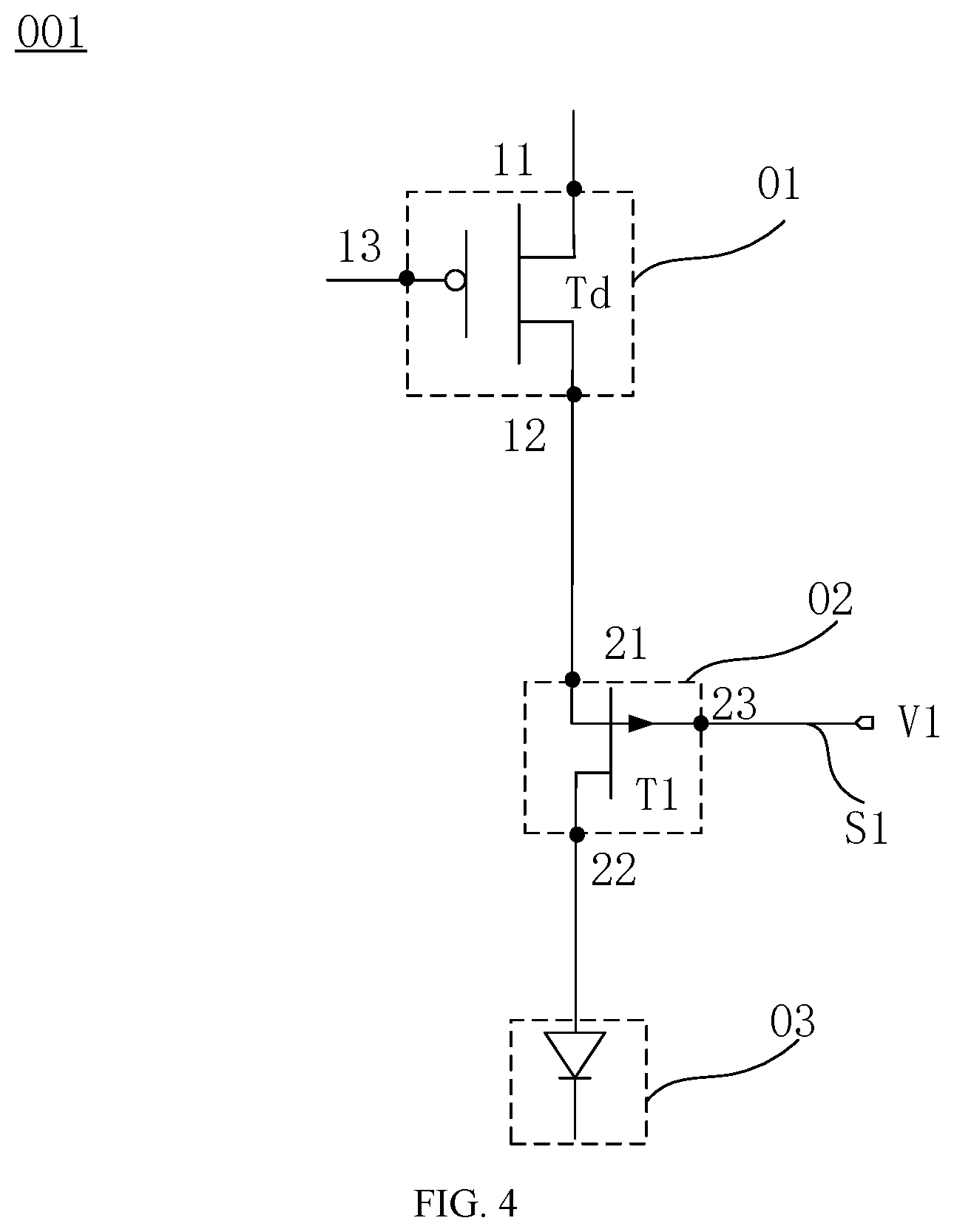 Patent US11847969 Figure 4 – Pixel driving circuit and method for driving the same, display panel, and display device