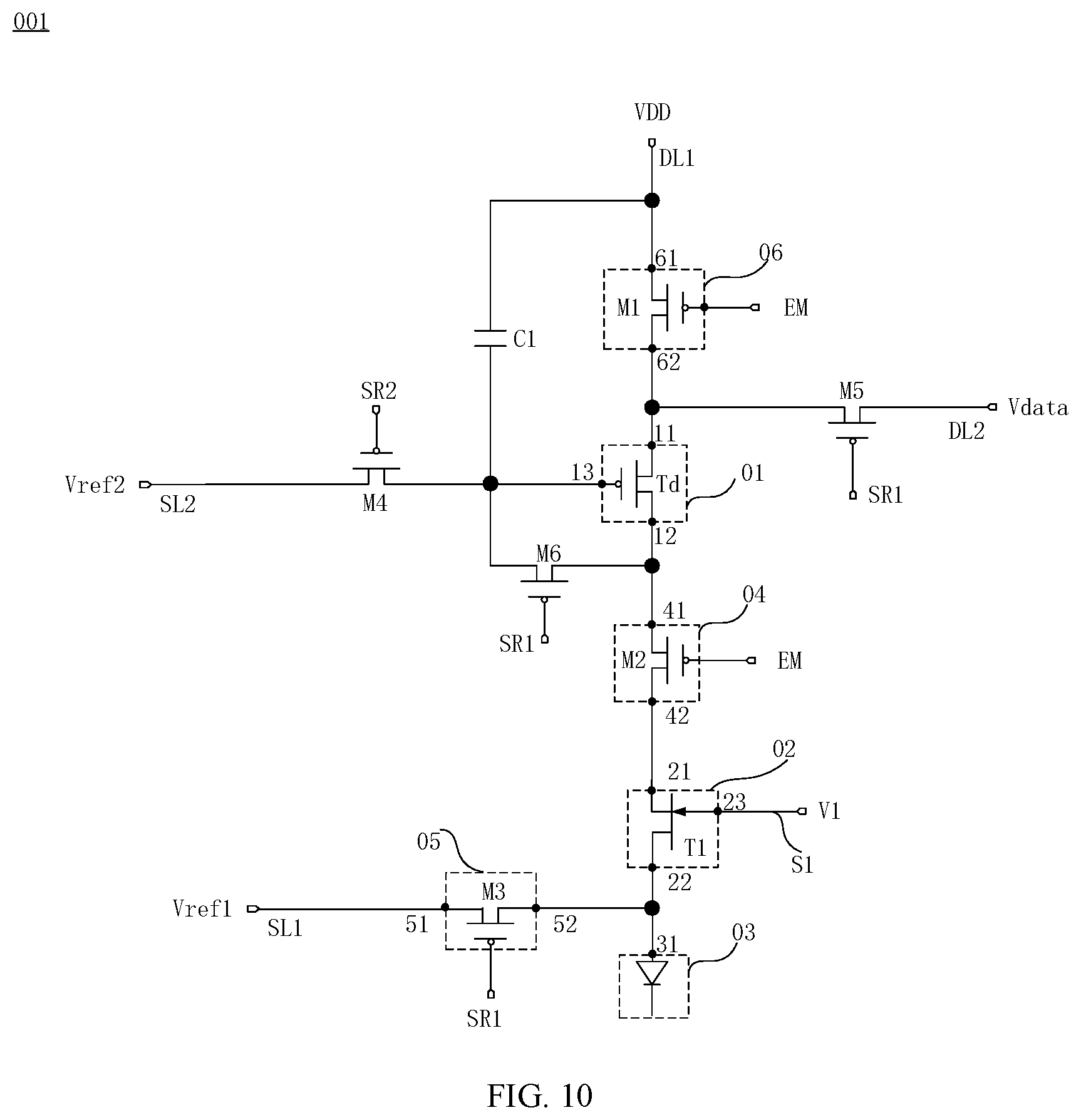 Patent US11847969 Figure 10 – Pixel driving circuit and method for driving the same, display panel, and display device