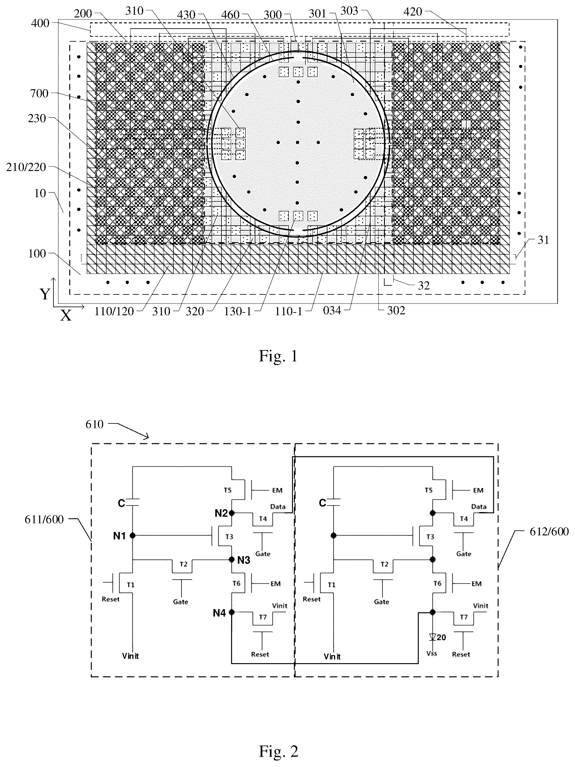 Patent US11847970 Figure 1 – Display substrate and display device