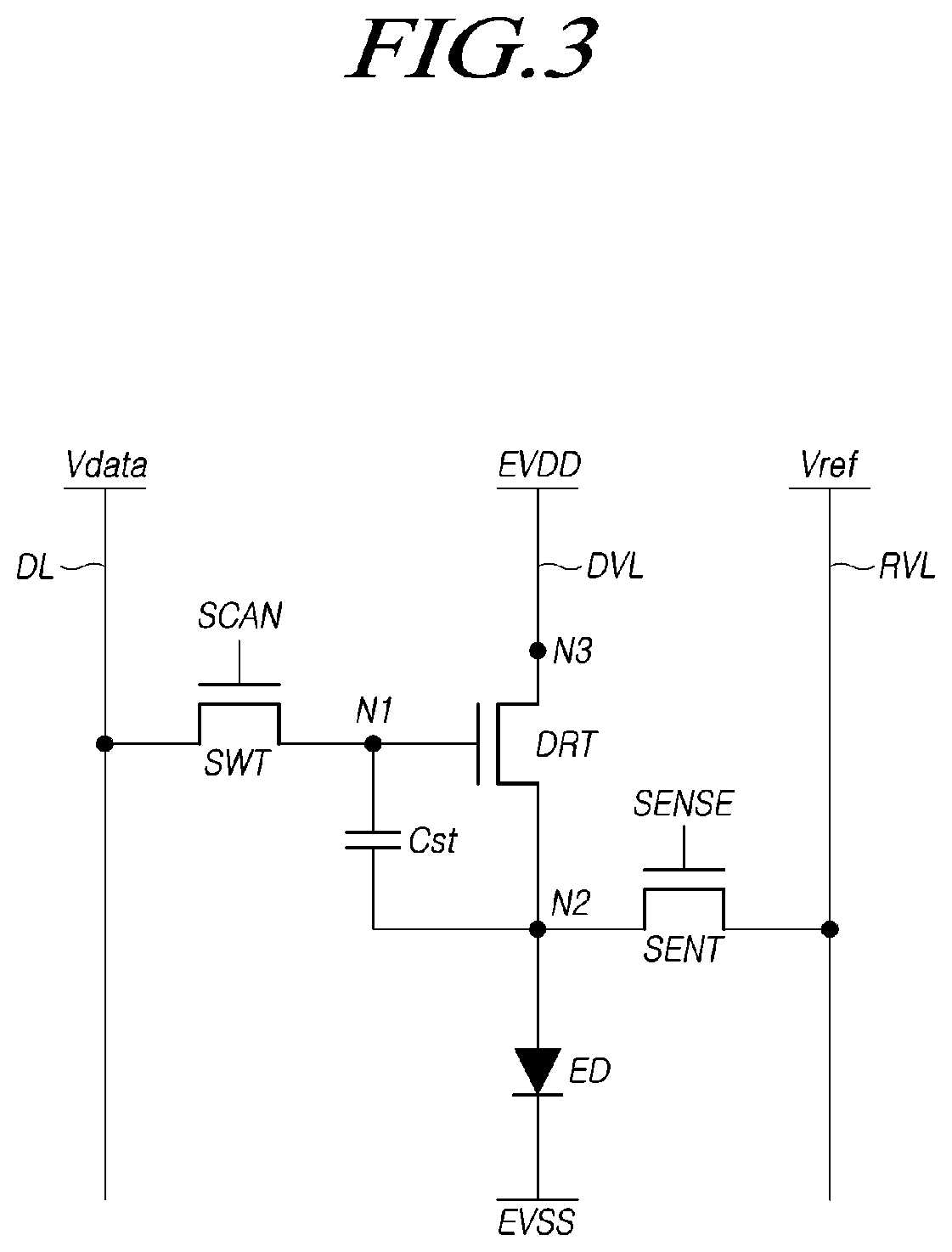 Patent US11847971 Figure 3 – Display device, driving circuit and display driving method