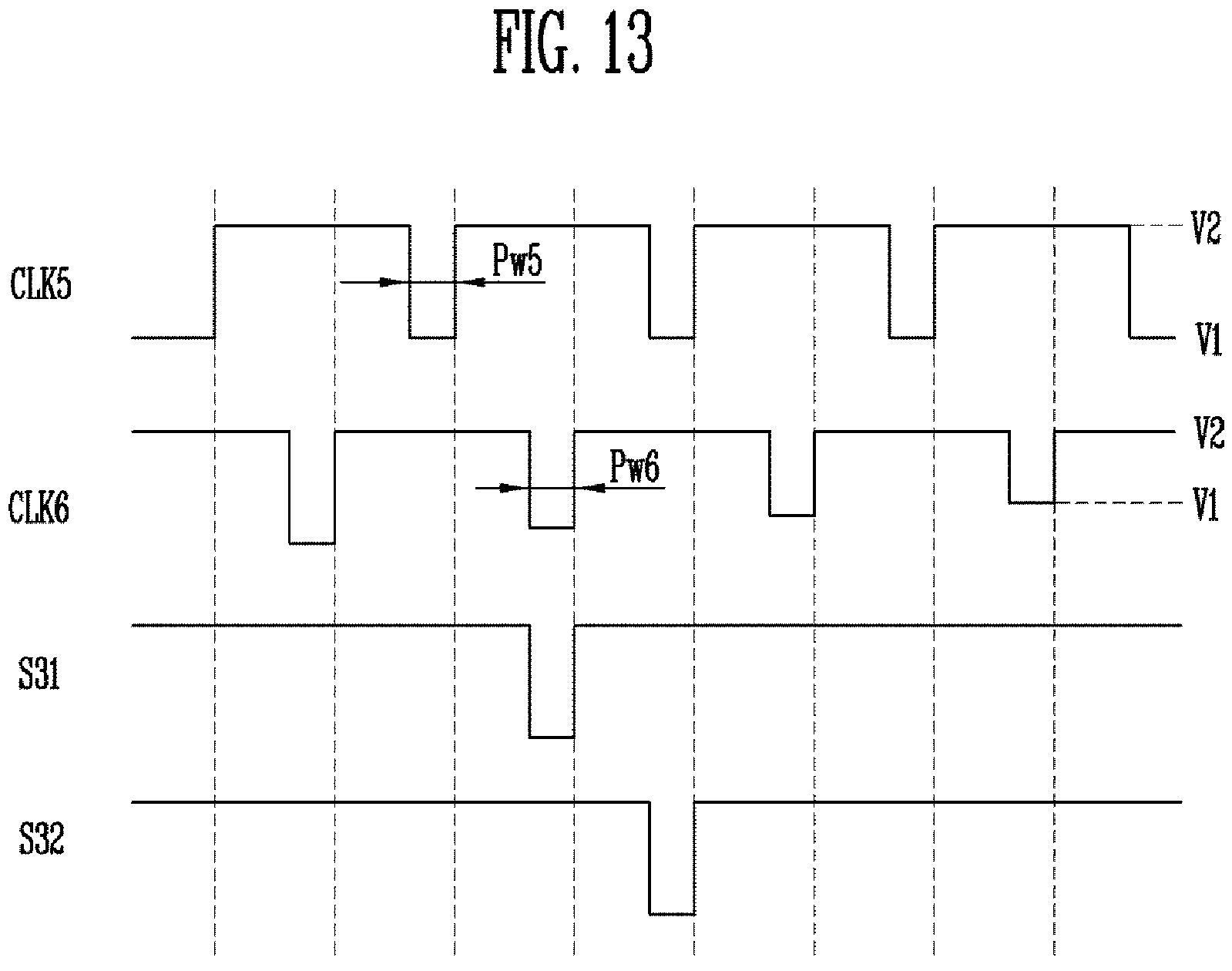 Patent US11847973 Figure 13 – Display device capable of displaying an image of uniform brightness