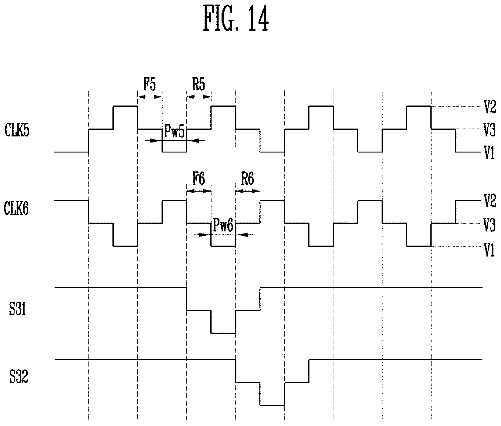 Patent US11847973 Figure 14 – Display device capable of displaying an image of uniform brightness