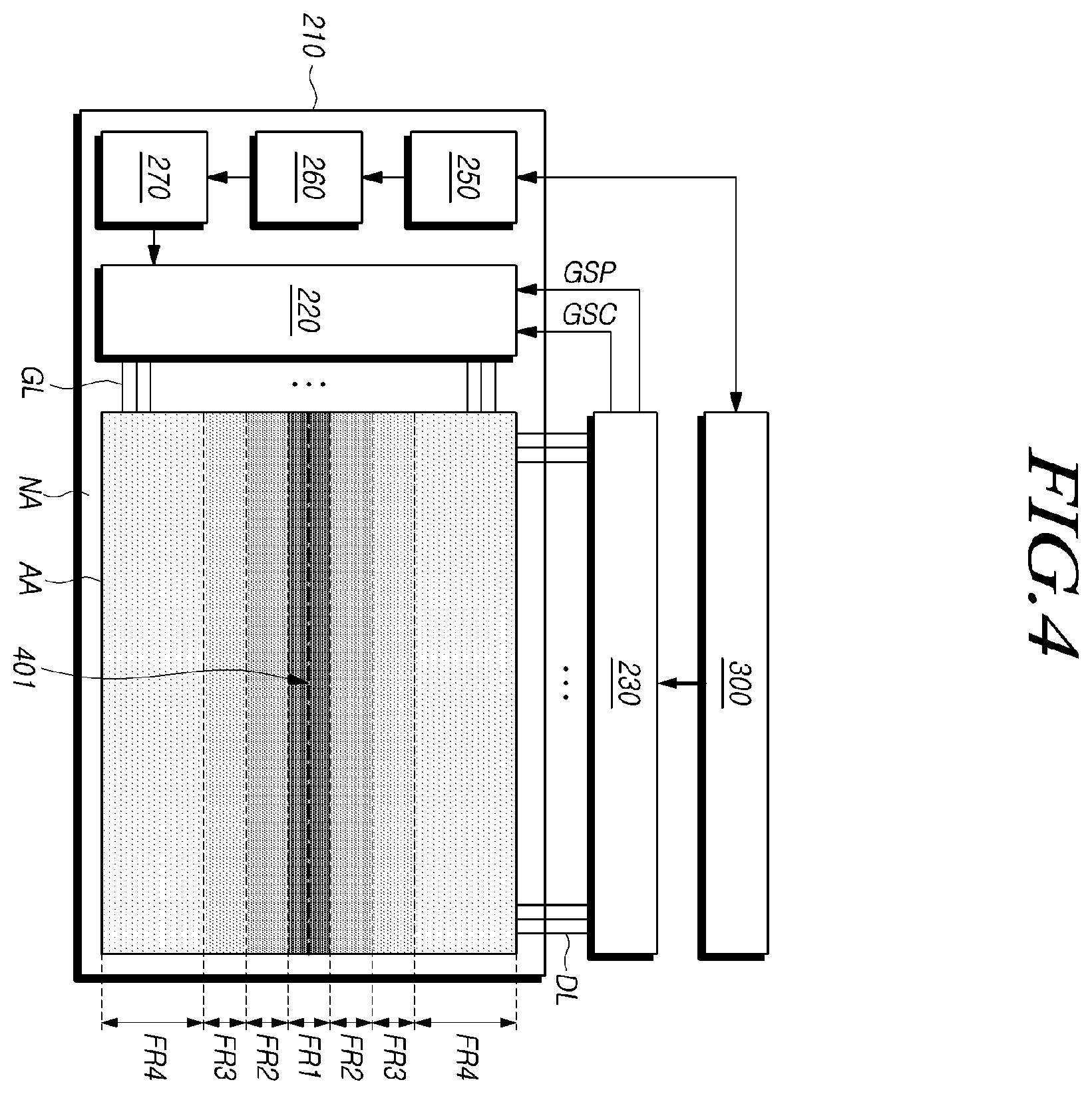 Patent US11847974 Figure 4 – Display device and virtual reality device