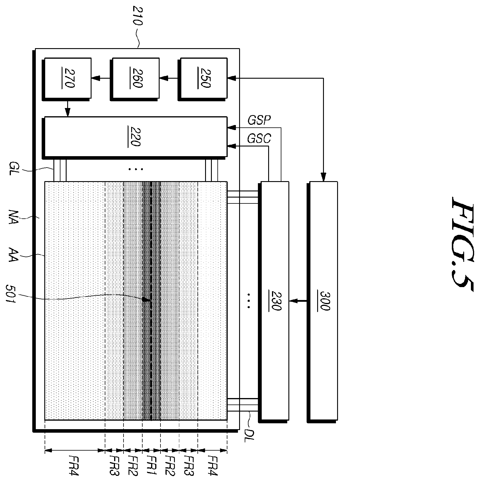 Patent US11847974 Figure 5 – Display device and virtual reality device