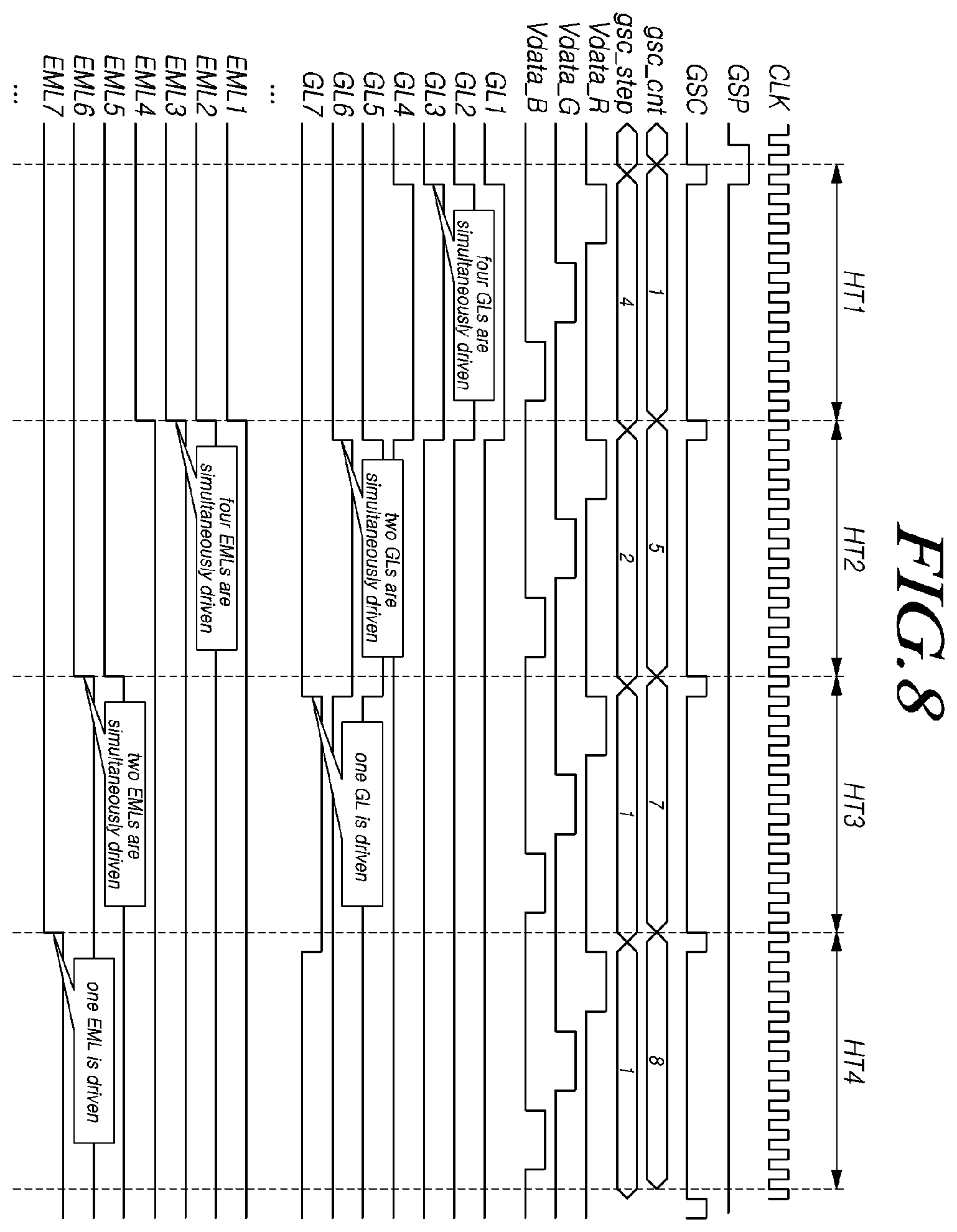 Patent US11847974 Figure 8 – Display device and virtual reality device