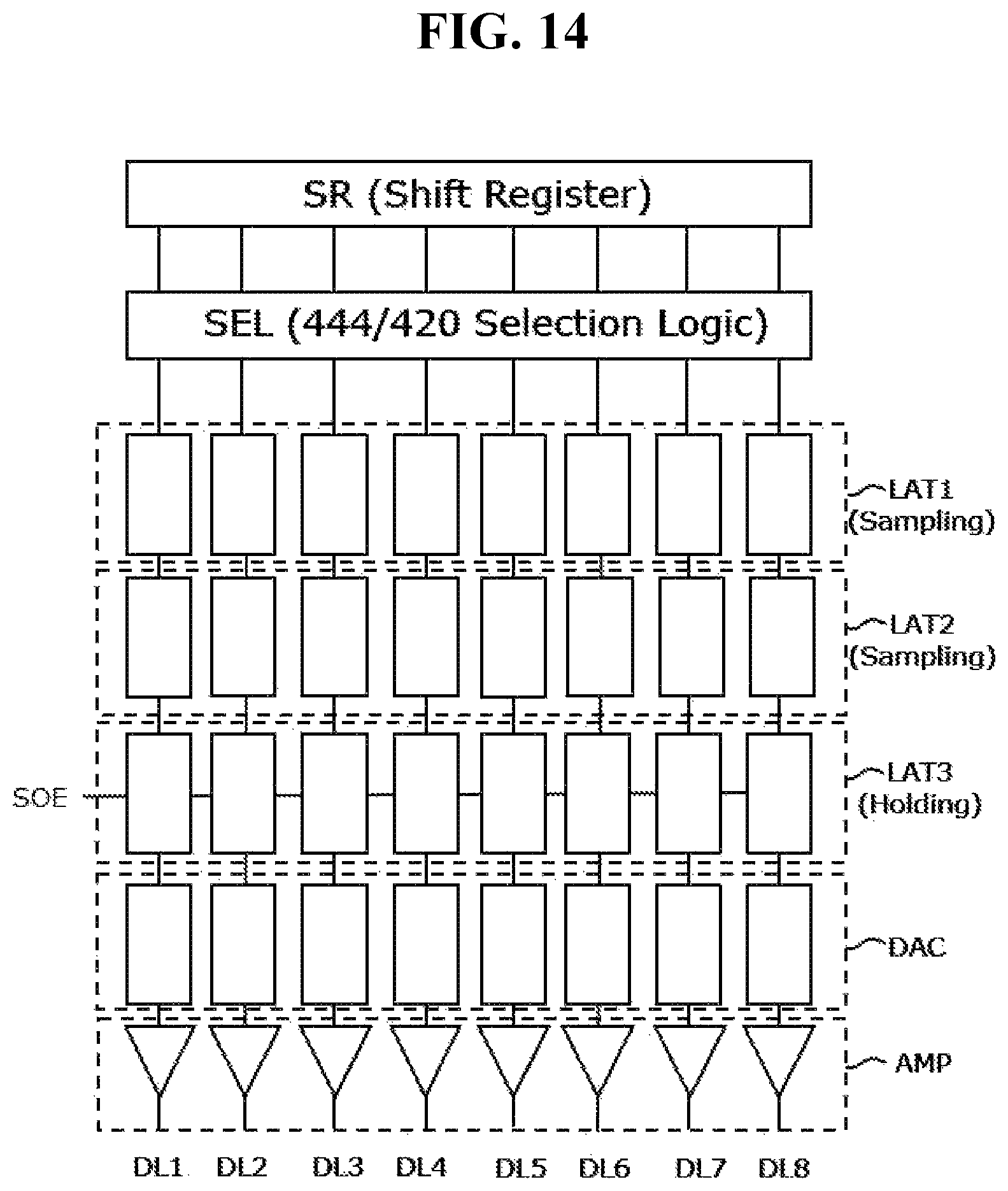 Patent US11847975 Figure 9 – Data driver and display device including the same