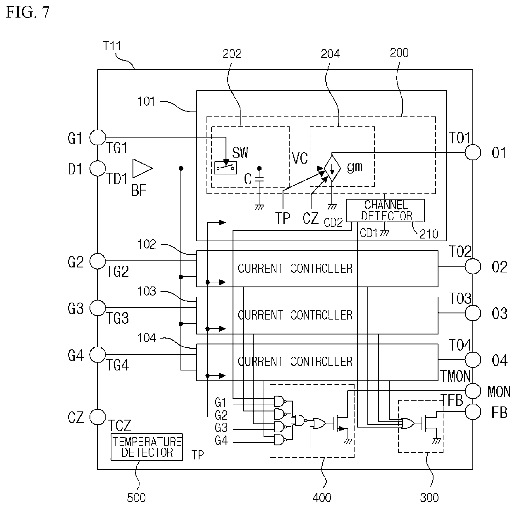 Patent US11847986 Figure 5 – Backlight apparatus for display