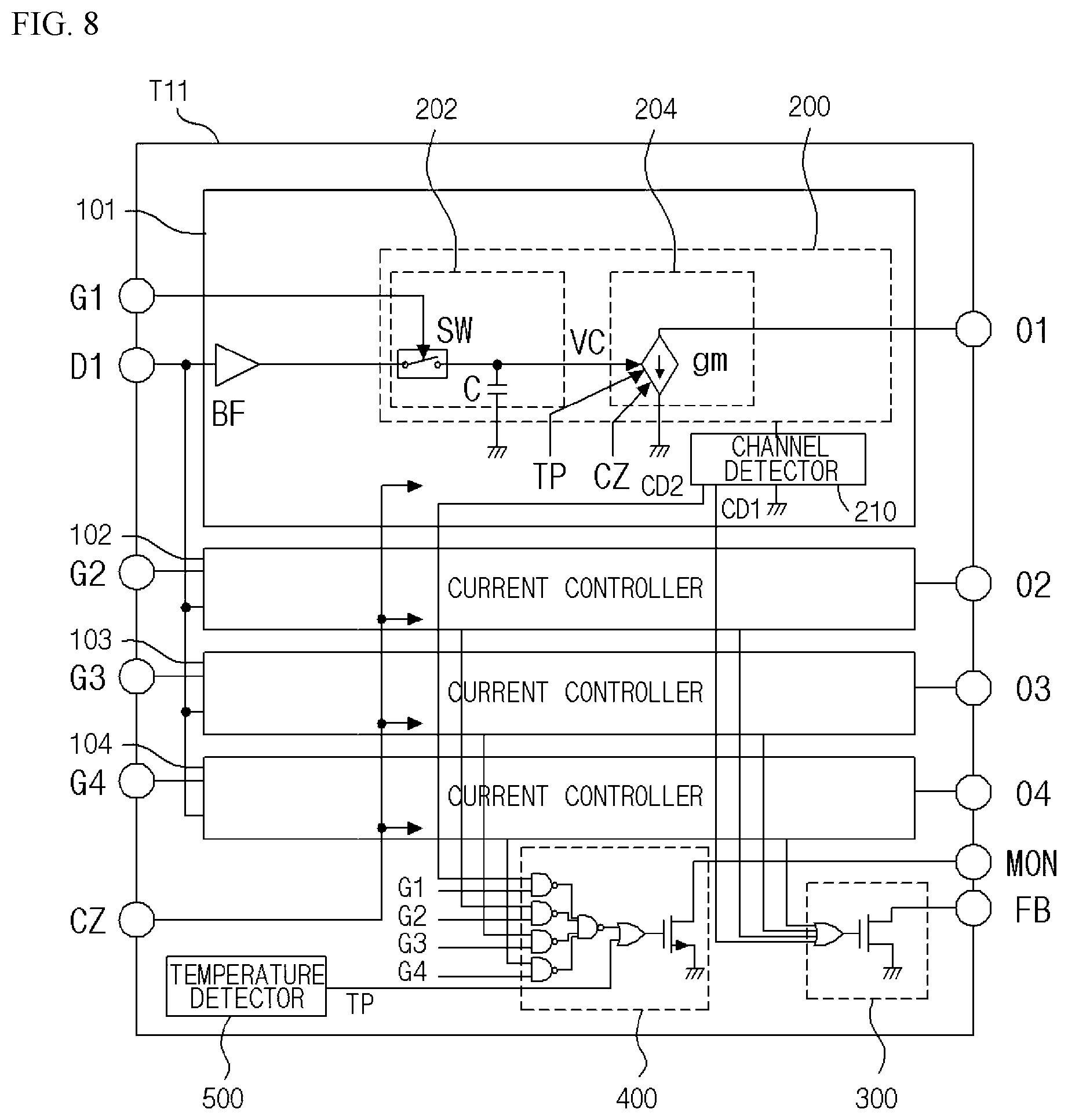 Patent US11847986 Figure 6 – Backlight apparatus for display