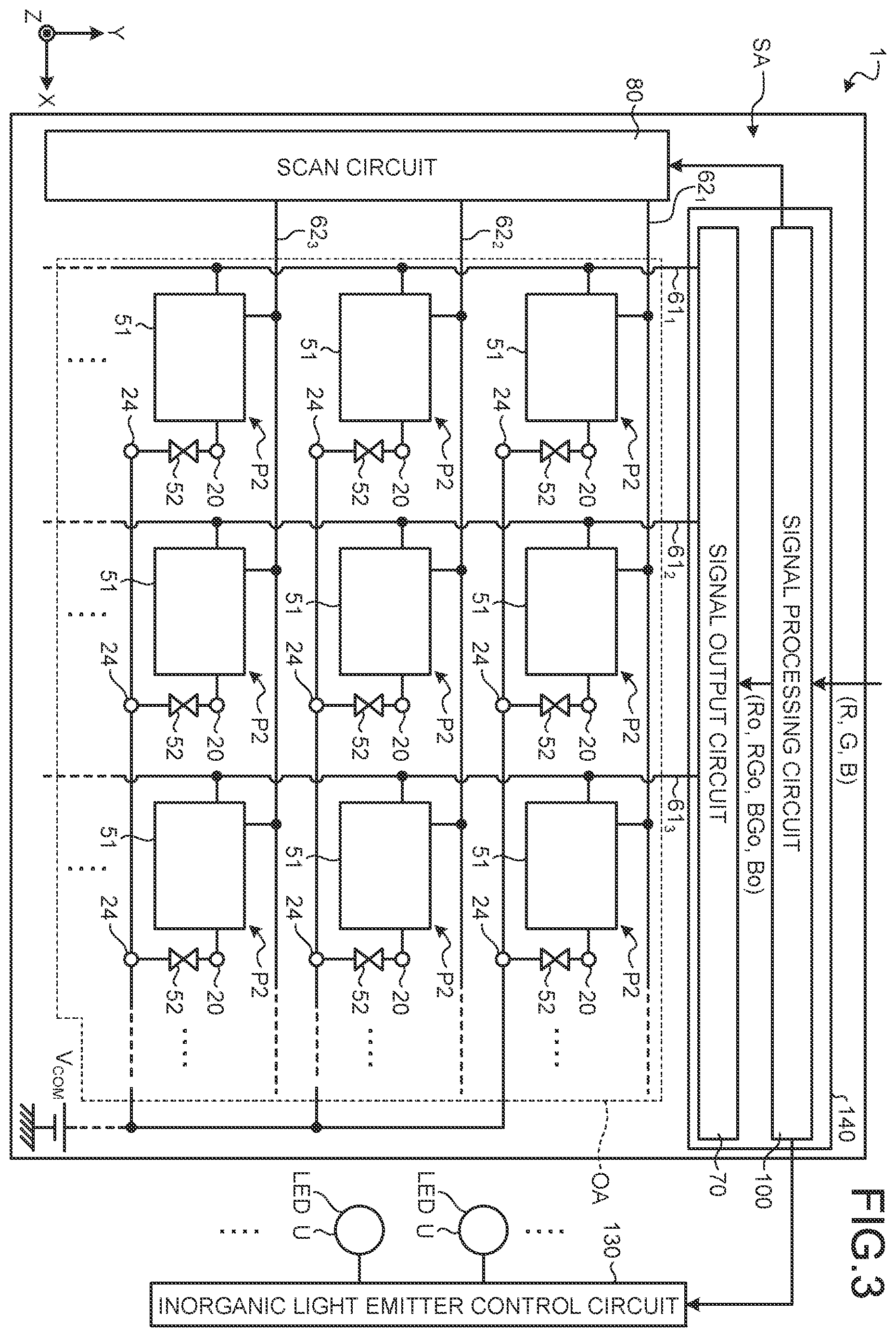 Patent US11847987 Figure 3 – Display device