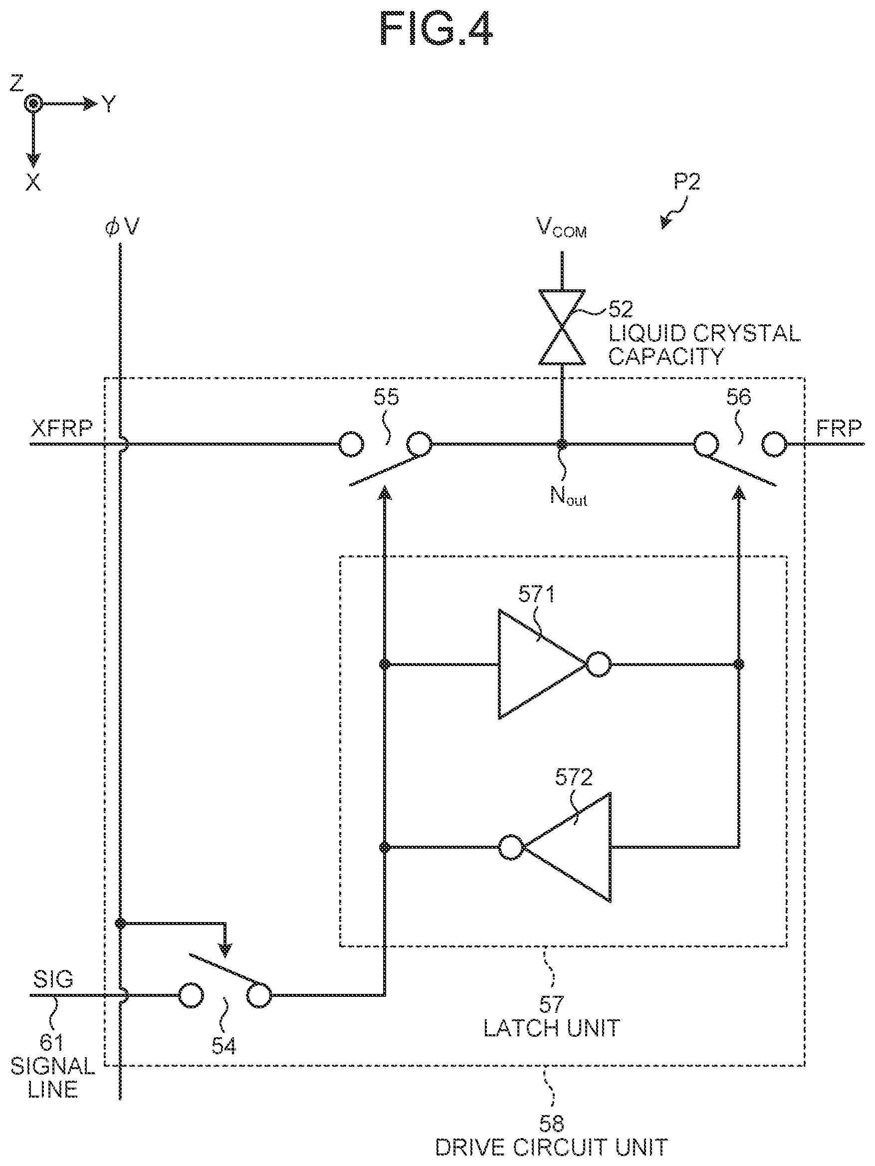 Patent US11847987 Figure 4 – Display device