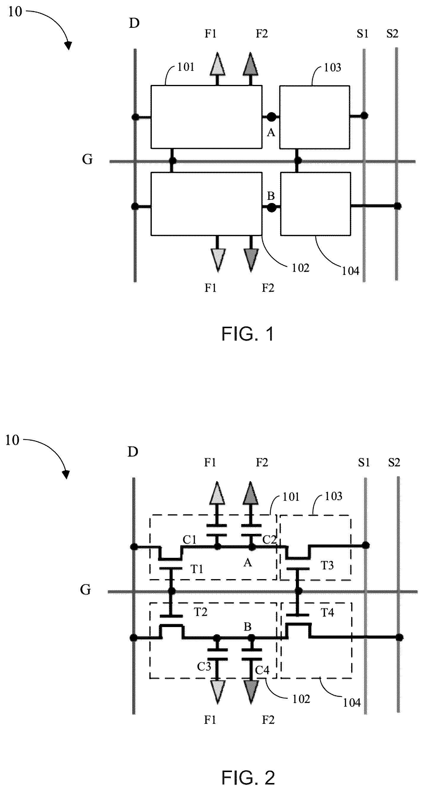 Patent US11847989 Figure 1 – Pixel driving circuit and liquid crystal display panel