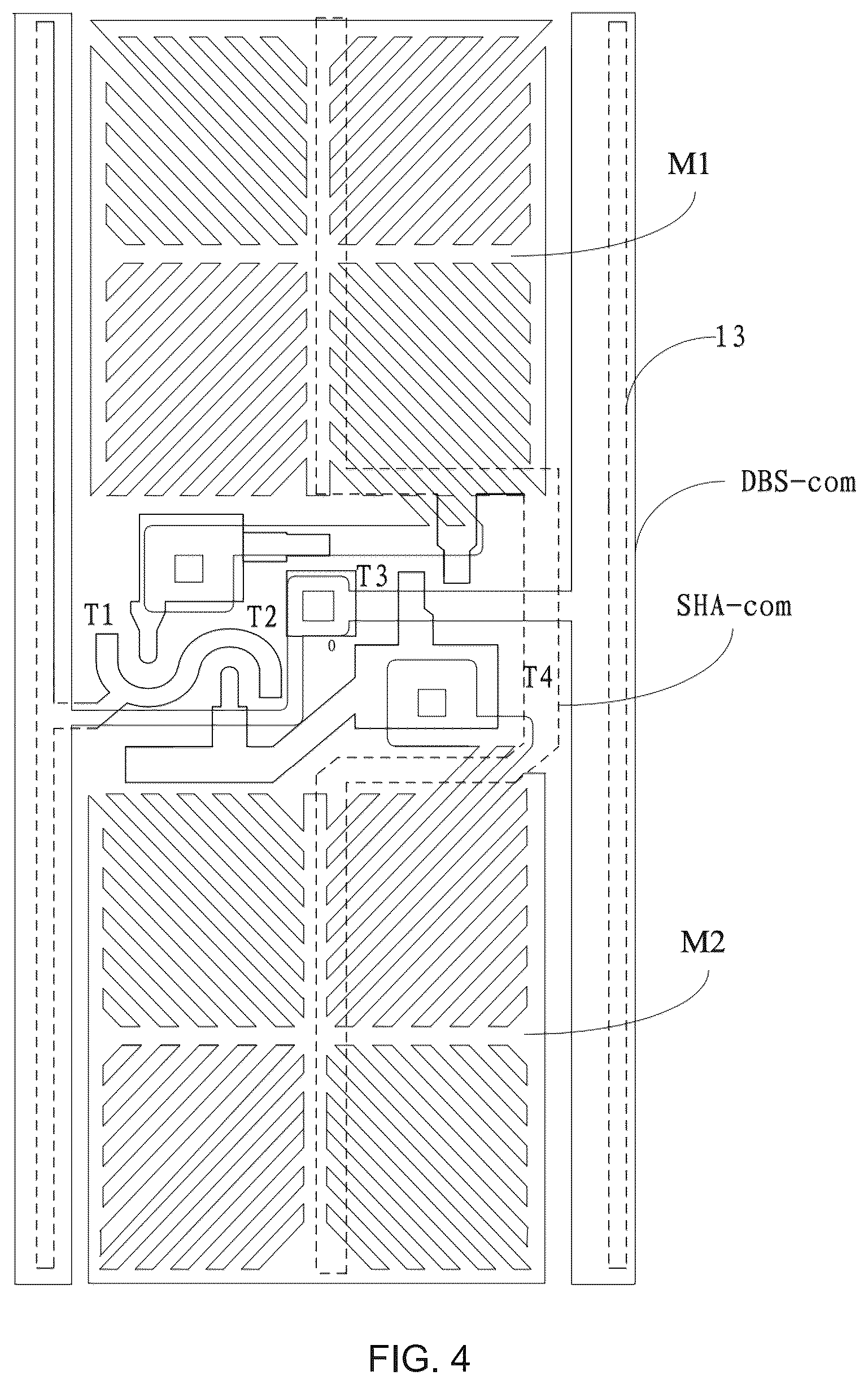 Patent US11847989 Figure 3 – Pixel driving circuit and liquid crystal display panel