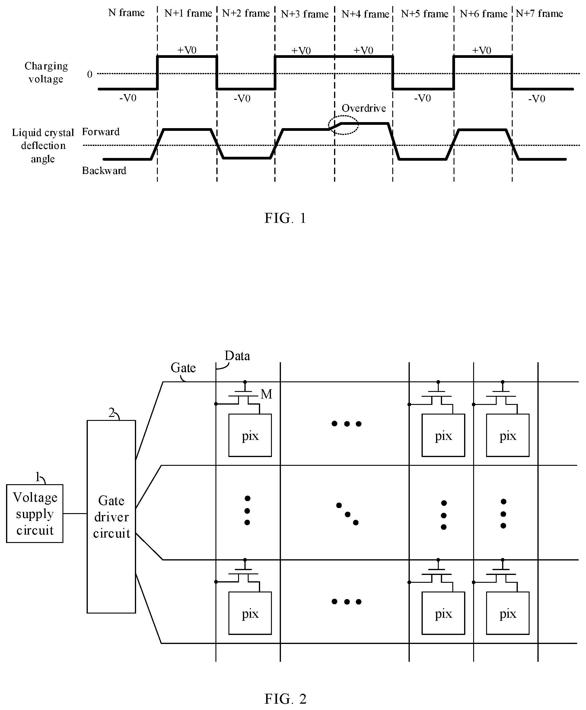 Patent US11847991 Figure 1 – Voltage supply circuit, display driver circuit, display device, and display driving method