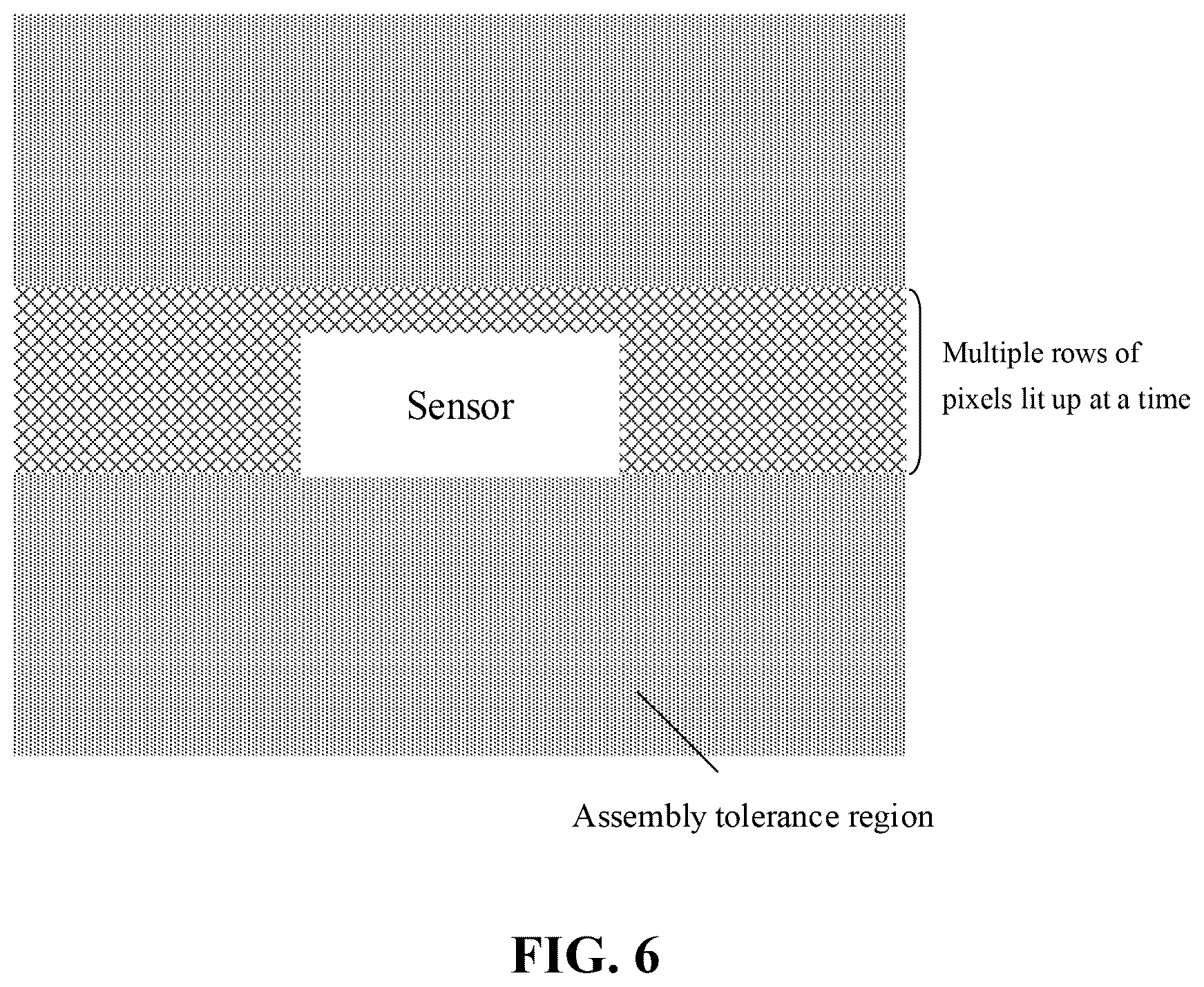 Patent US11847993 Figure 6 – Method and apparatus for locating sensor under display screen and electronic device