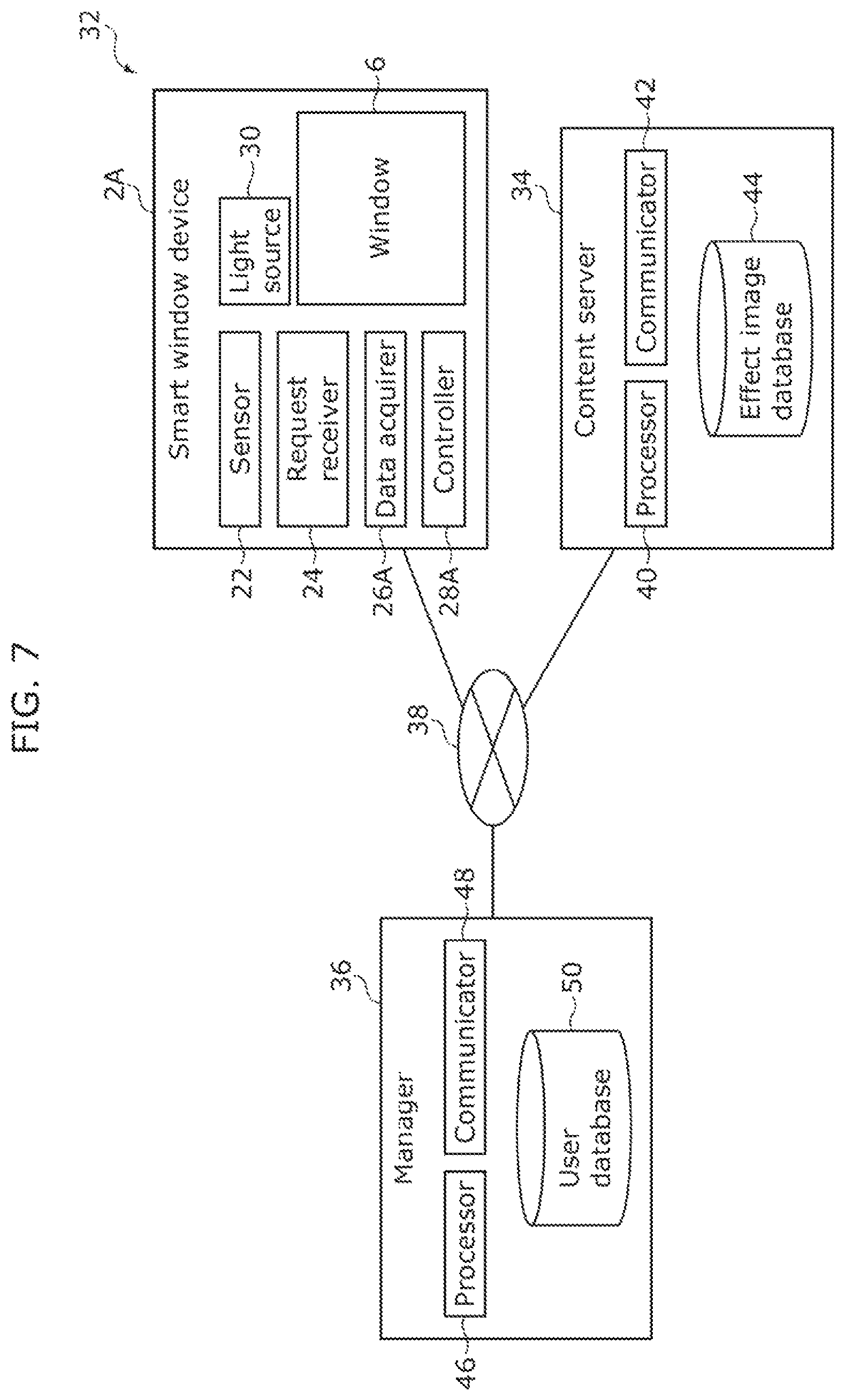Patent US11847994 Figure 8 – Smart window device, image display method, and recording medium