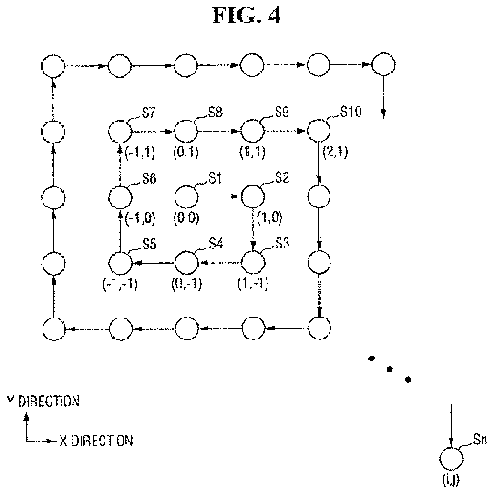 Patent US11847996 Figure 4 – Display device with image shift