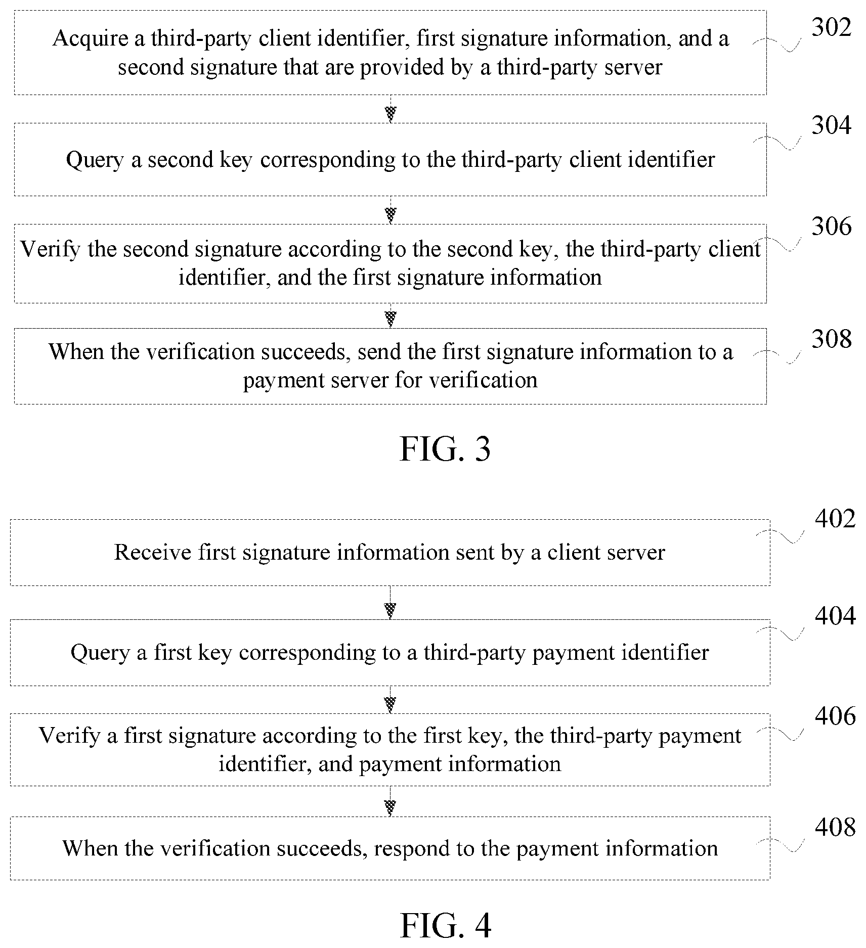 Patent US11854003 Figure 2 – Signature verification method, apparatus, and system
