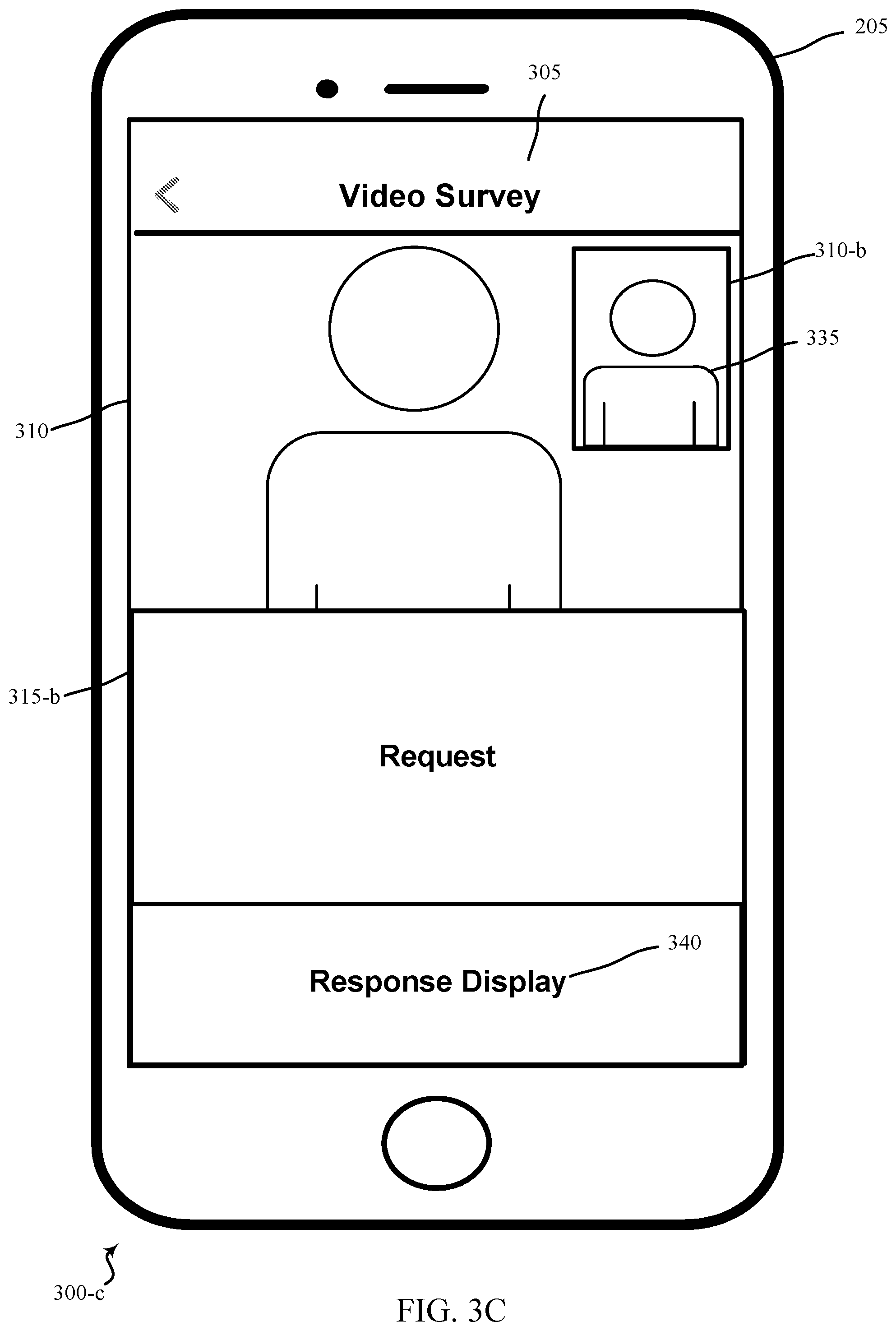 Patent US11854027 Figure 5 – Video survey