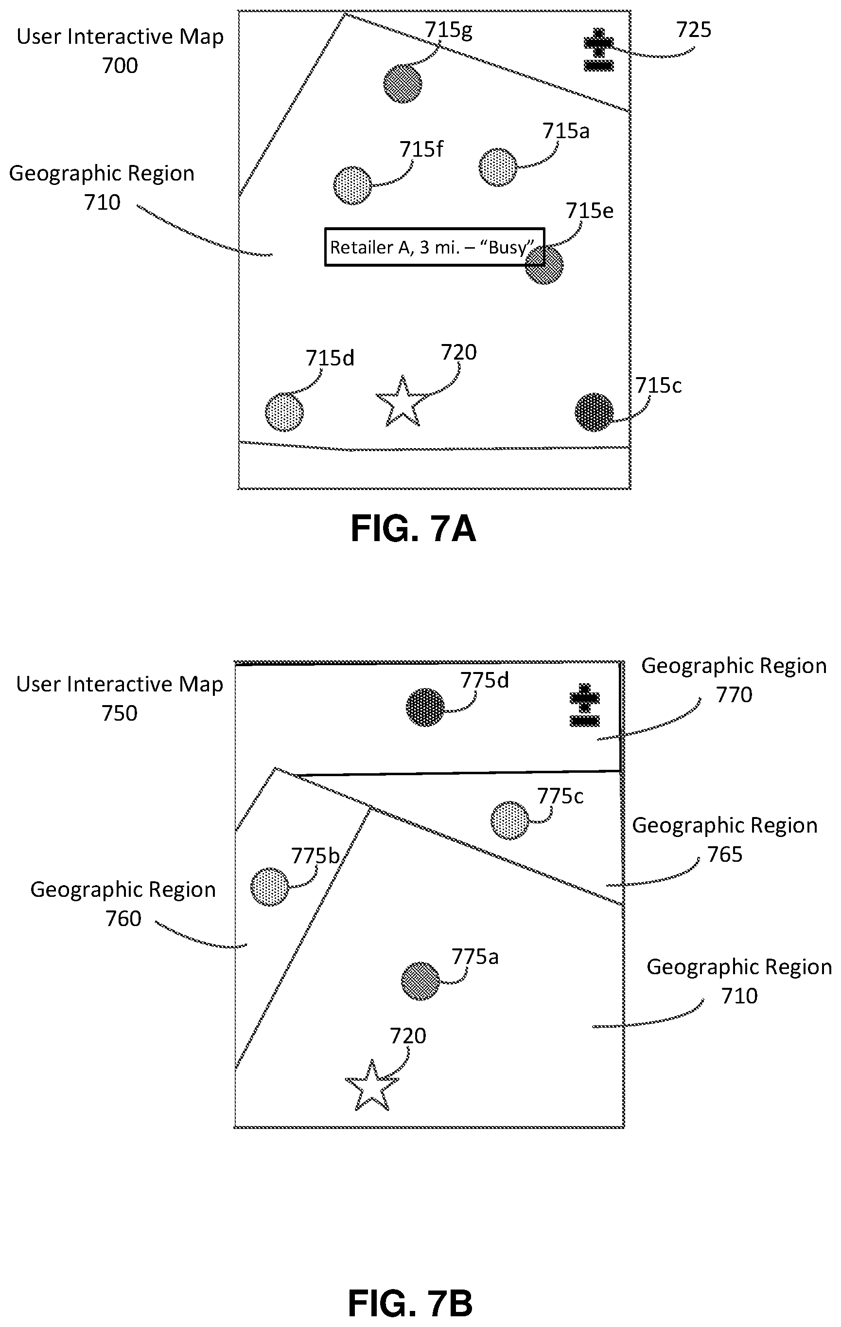 Patent US11854065 Figure 6 – Methods and non-transitory computer readable storage medium for showing availability of orders for concierge shopping service
