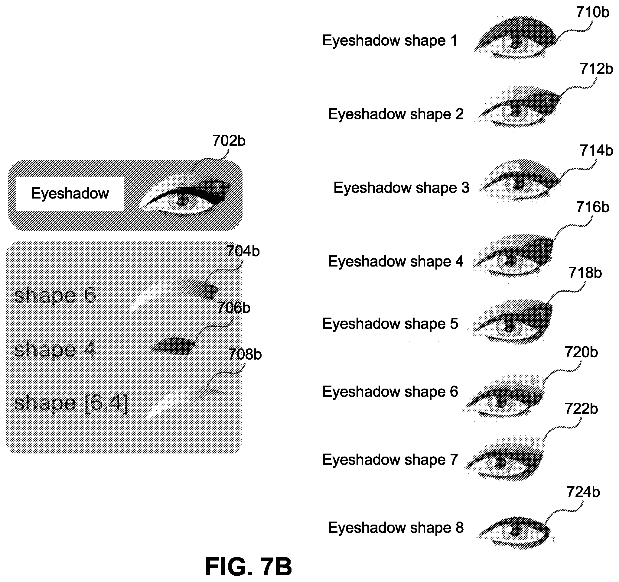 Patent US11854070 Figure 9 – Generating virtual makeup products