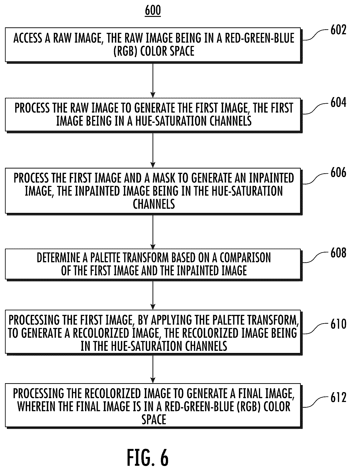 Patent US11854120 Figure 10 – Techniques for reducing distractions in an image