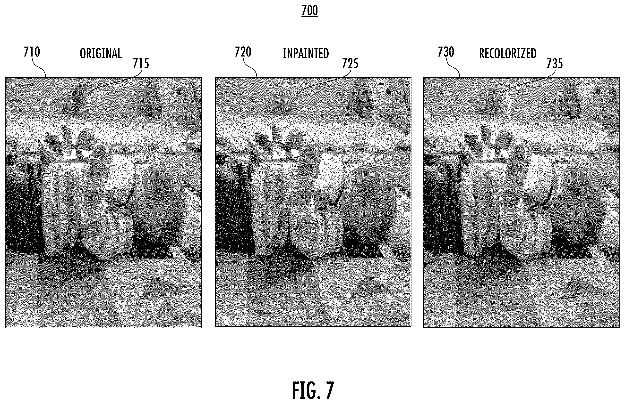 Patent US11854120 Figure 11 – Techniques for reducing distractions in an image